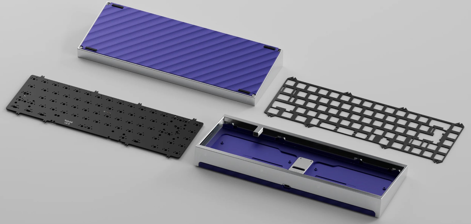 [GB] KIT bàn phím TOFU65 3.0 - Custom Color Edition | BOT CASE