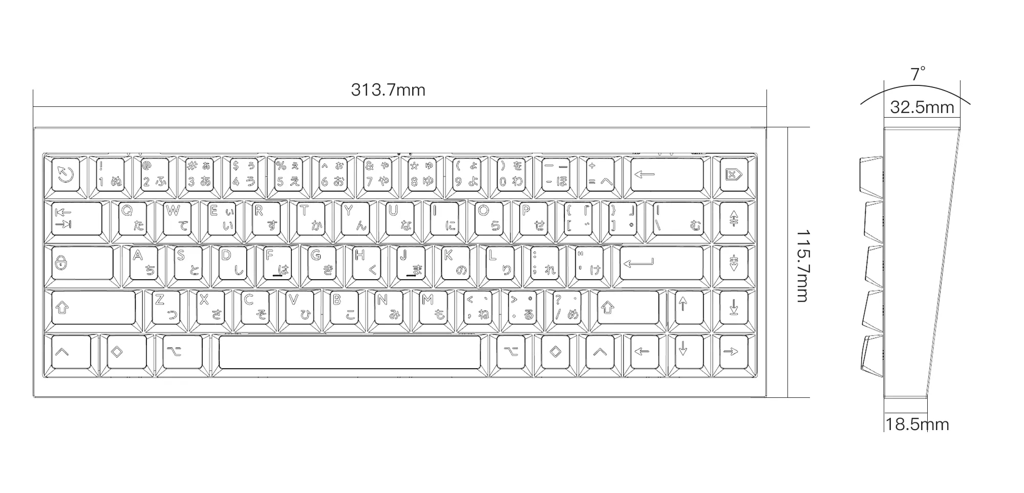 [In Stock] Bàn phím cơ TOFU65 2.0 KIT