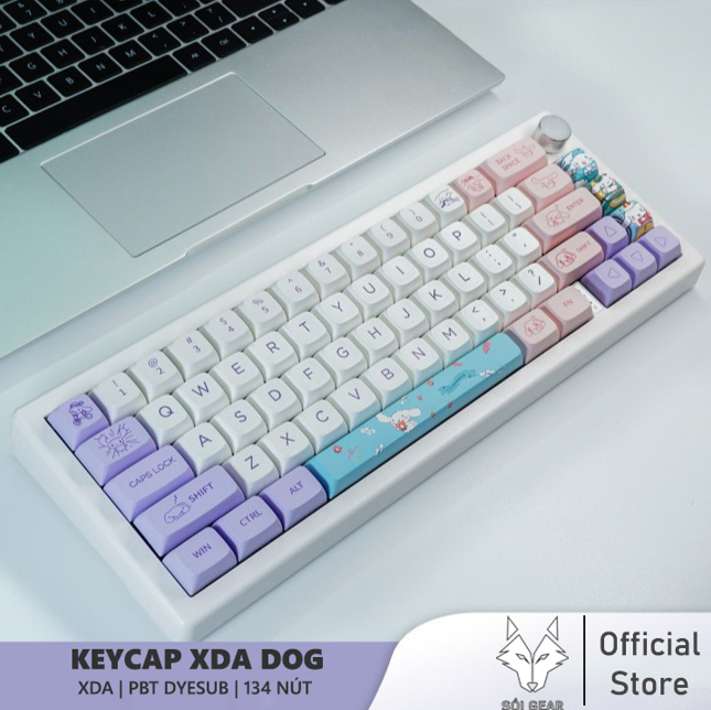 [In-stock] Keycap XDA Dog PBT Dyesub