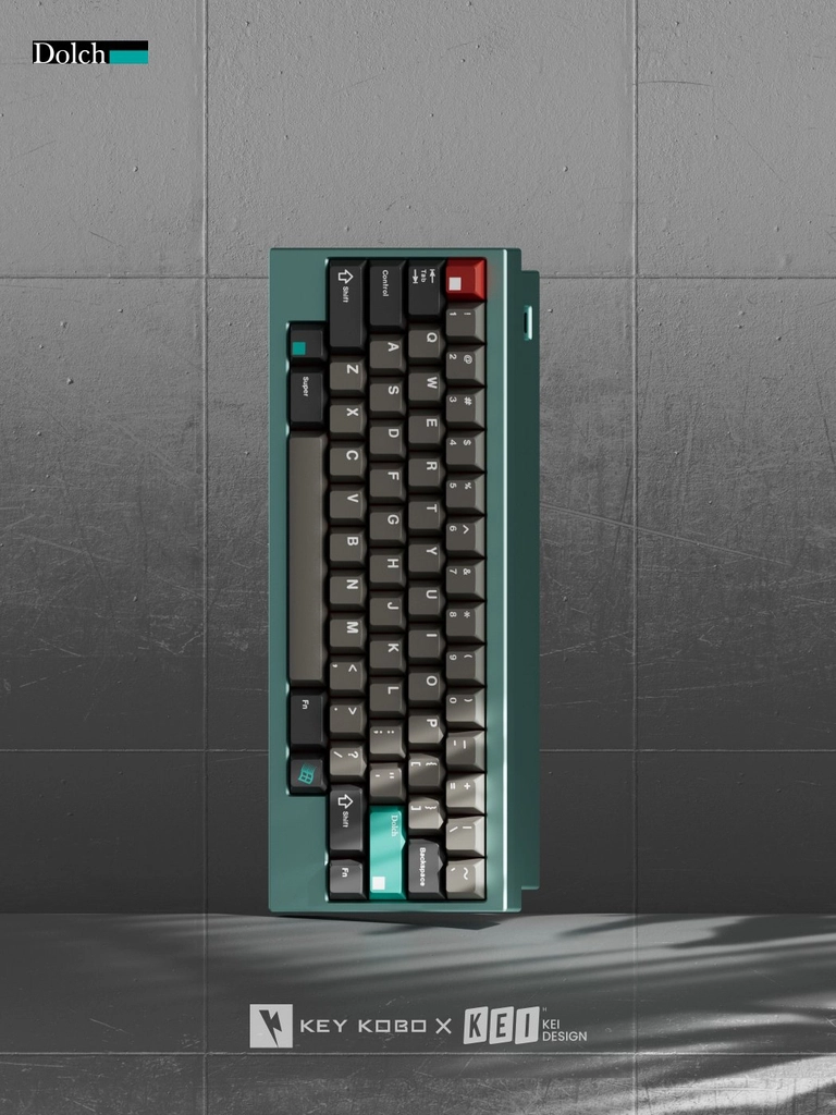 Keycap Cherry KeyKobo Dolch ABS Doubleshot