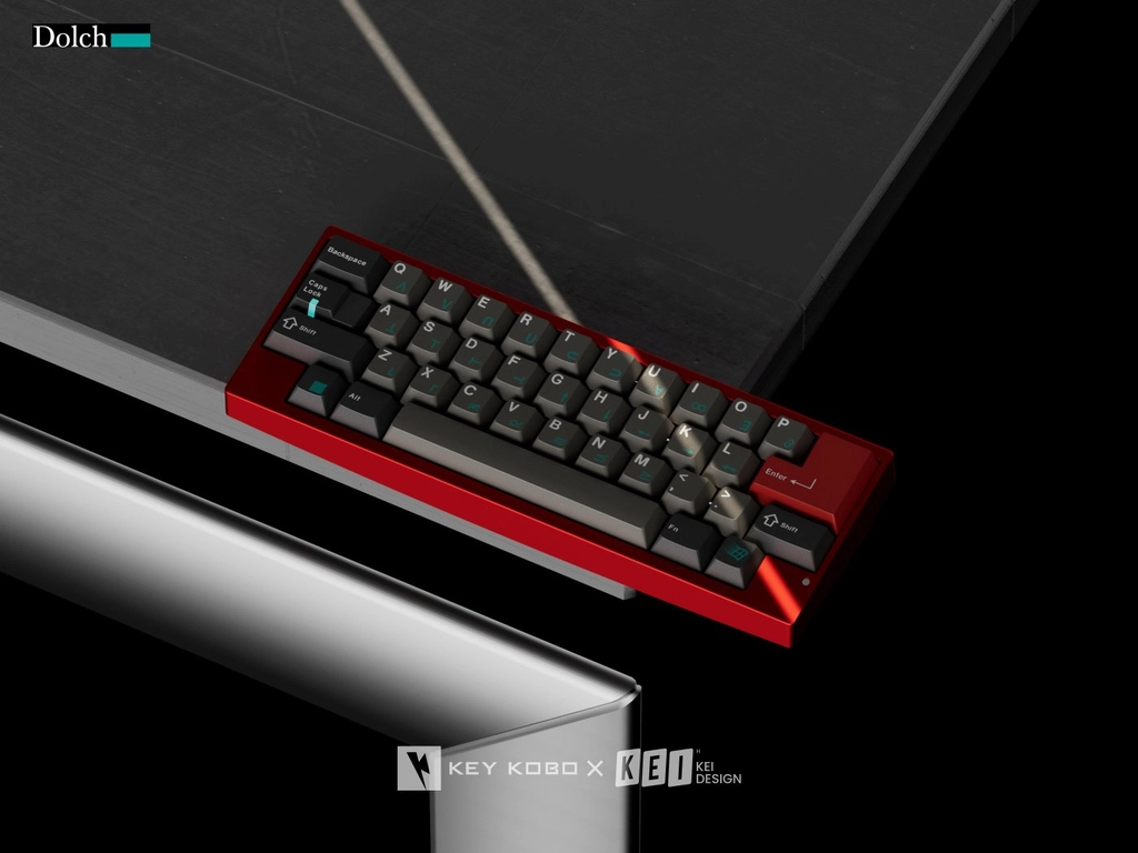 Keycap Cherry KeyKobo Dolch ABS Doubleshot