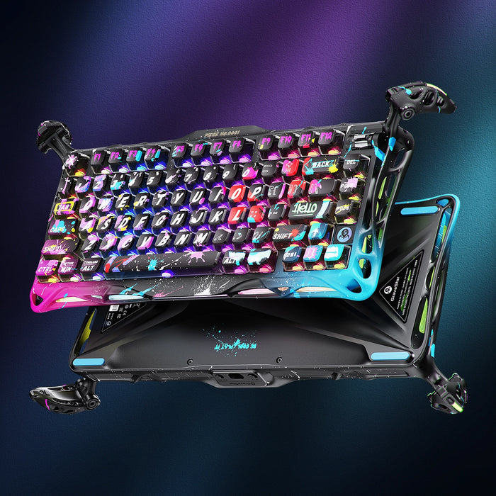 Bàn phím GravaStar Mercury V75 Pro HE - Cyberpunk