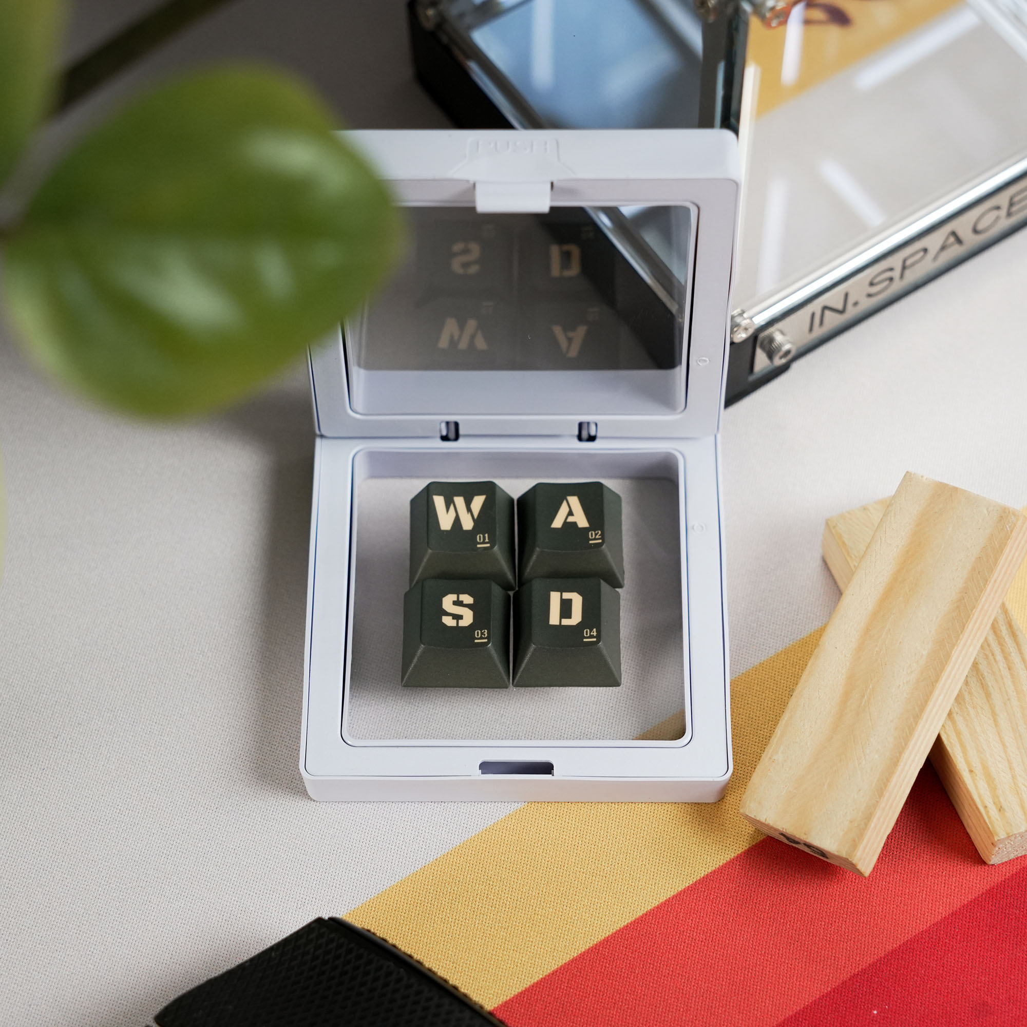 Keycap Soikey Novelties Kit W-A-S-D Cherry PBT Dyesub