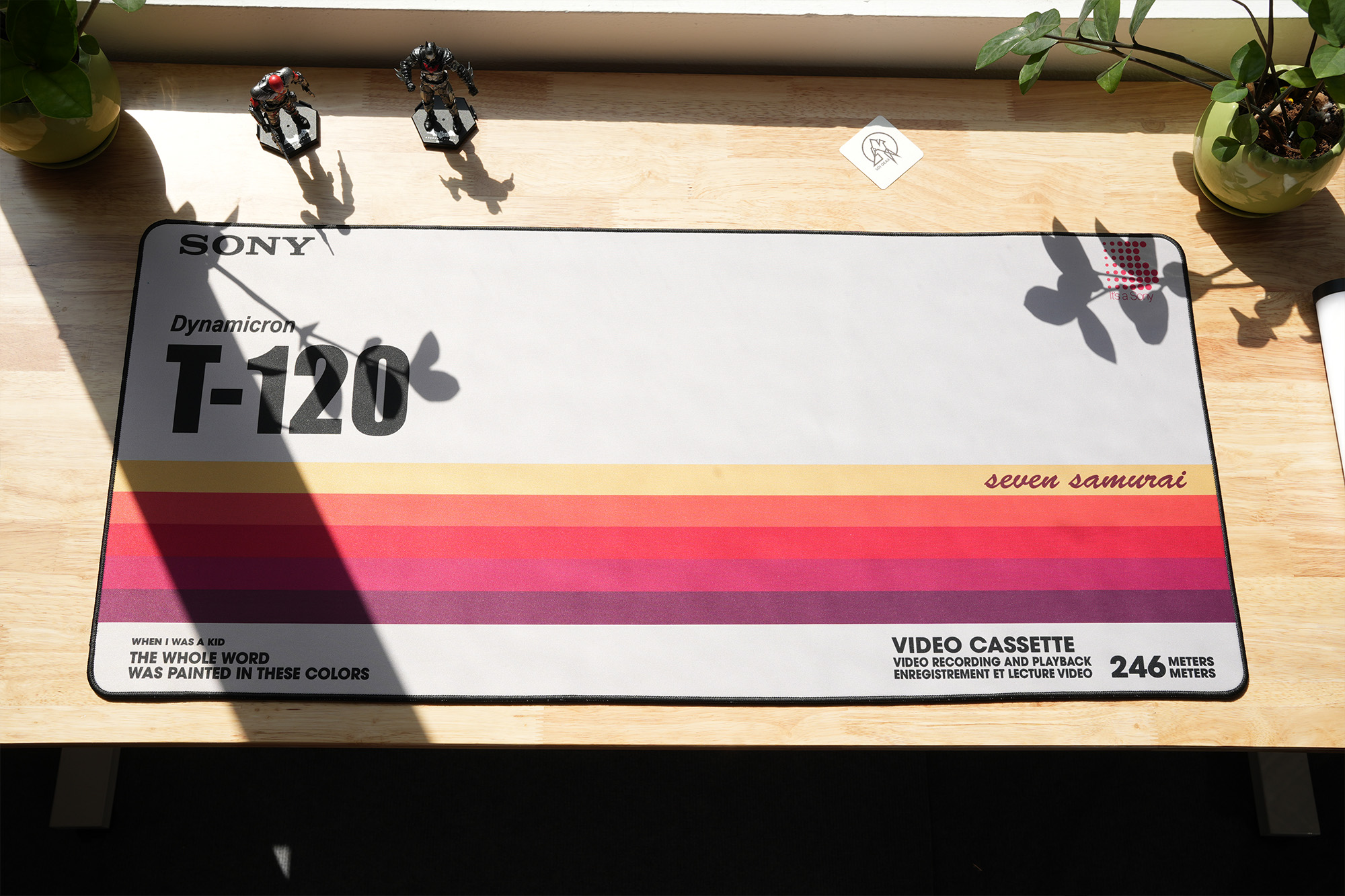 Deskmat Retro Cao Cấp