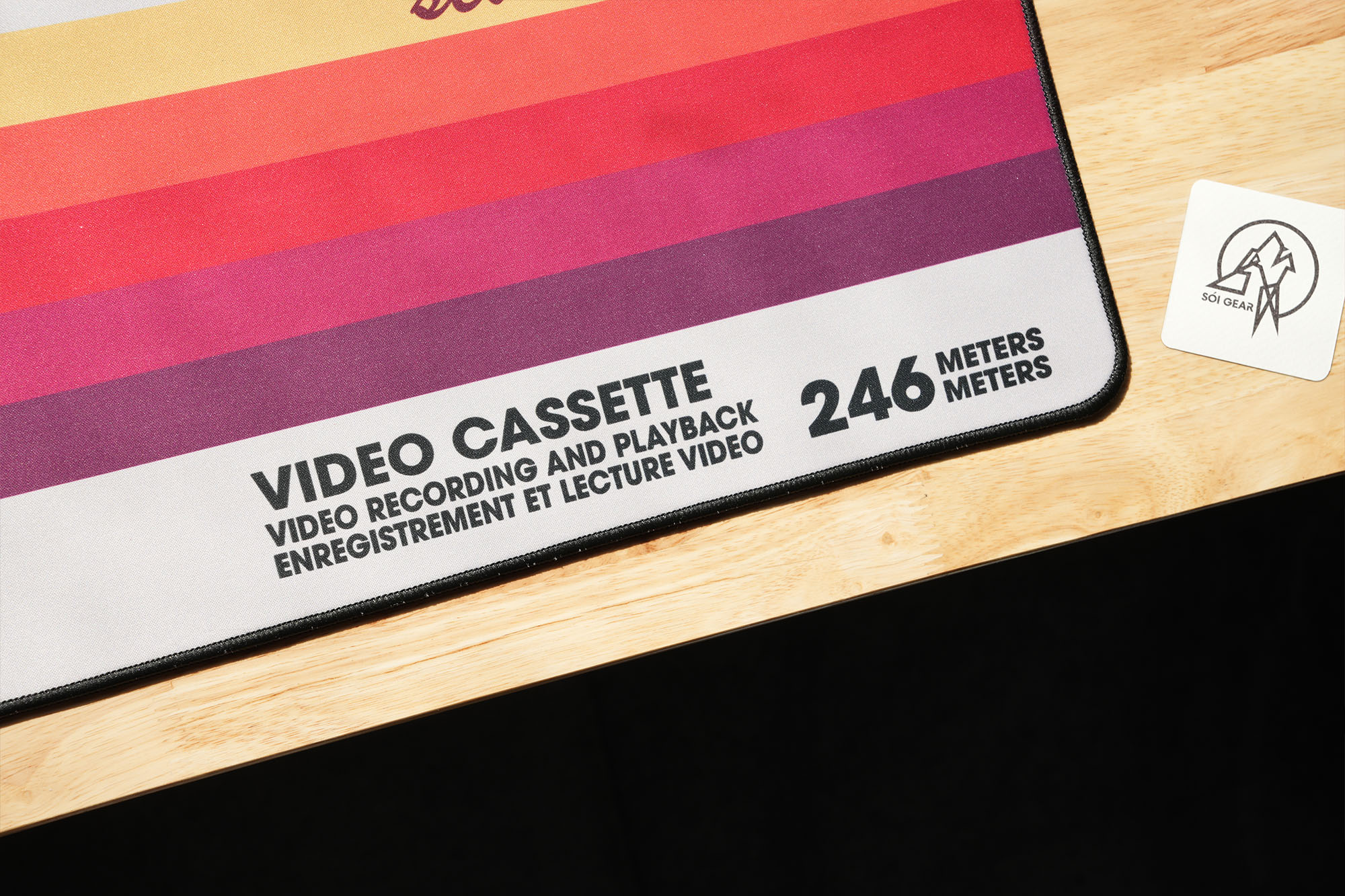 Deskmat Retro Cao Cấp