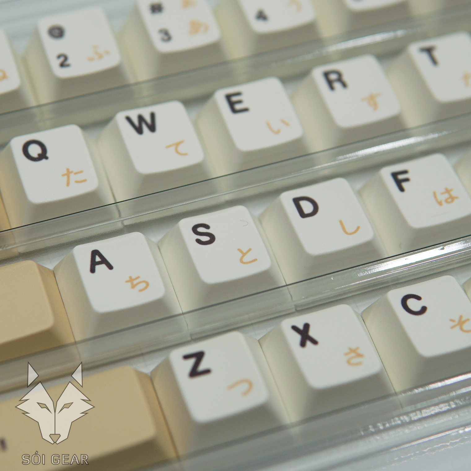 [In Stock] Keycap Key House Cherry Autumn Yellow PBT Dyesub - English