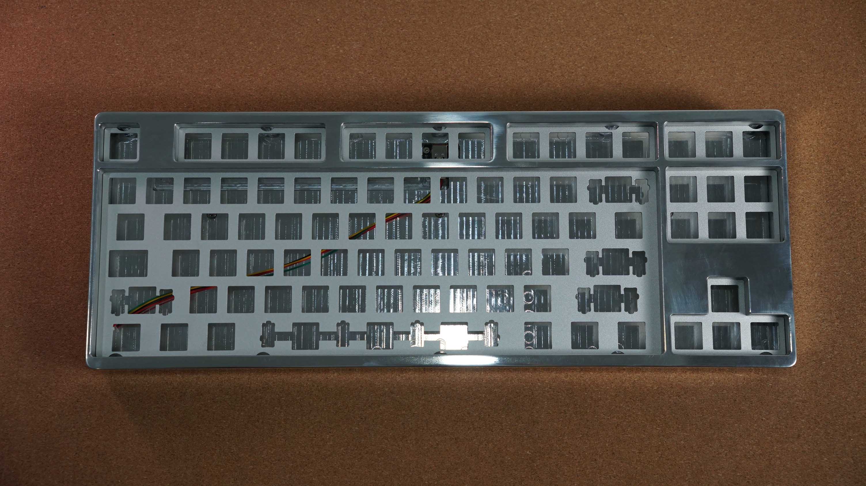 [Prebuilt by Sói] Molly80 Keyboard Kit - Anod Blue WK - Retro Revolution - Azure