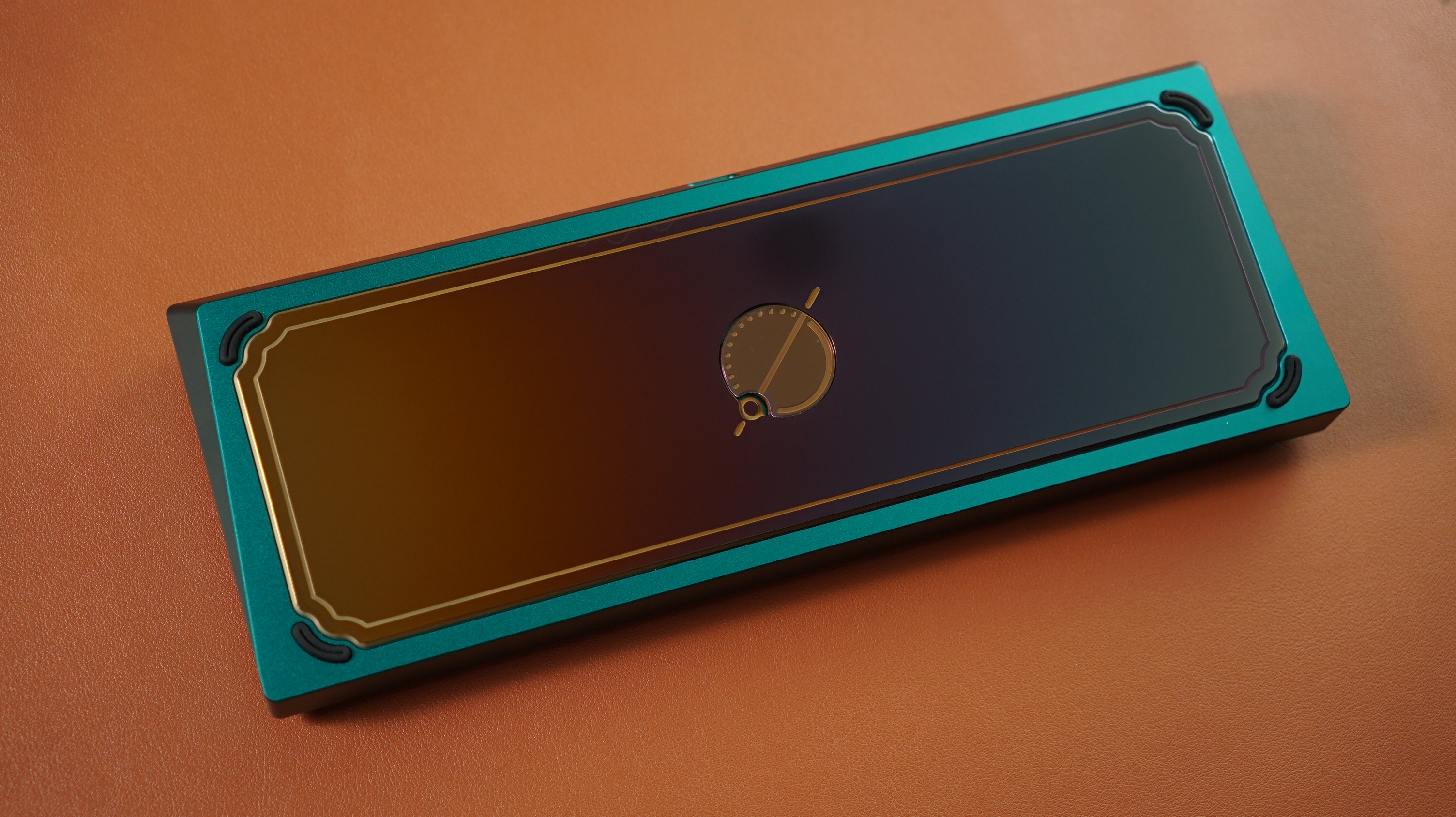 [Prebuilt by Sói] Neo60 Core Anod Teal - Tạ Mirror Dusk - 3 Mode HS PCB - Switch Bsun Taichi - Keycap Retro Dark PBT