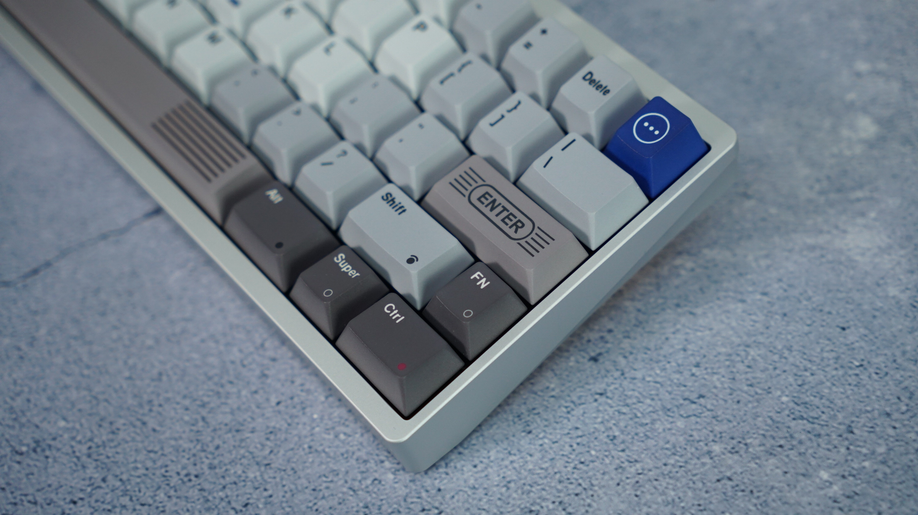 [Prebuilt by Sói] Neo60 Cu Anod Silver - Bot Copper - Tạ Brass - Kailh BCP - Aifei Game 1989