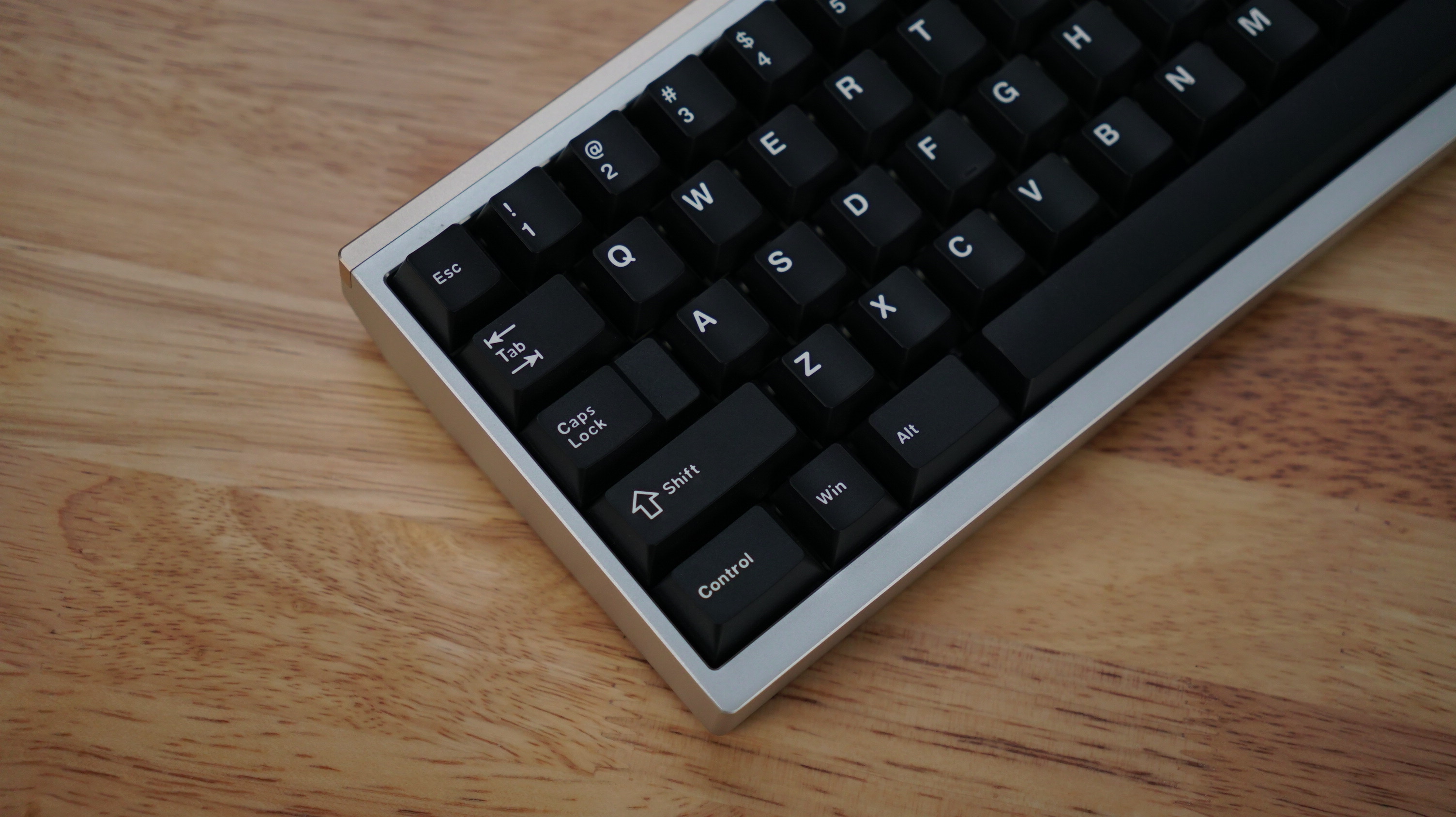 [Prebuilt by Sói] Mode New SixtyFive Silver - Copper - Switch Gateron Smoothie - Keycap WS WOB