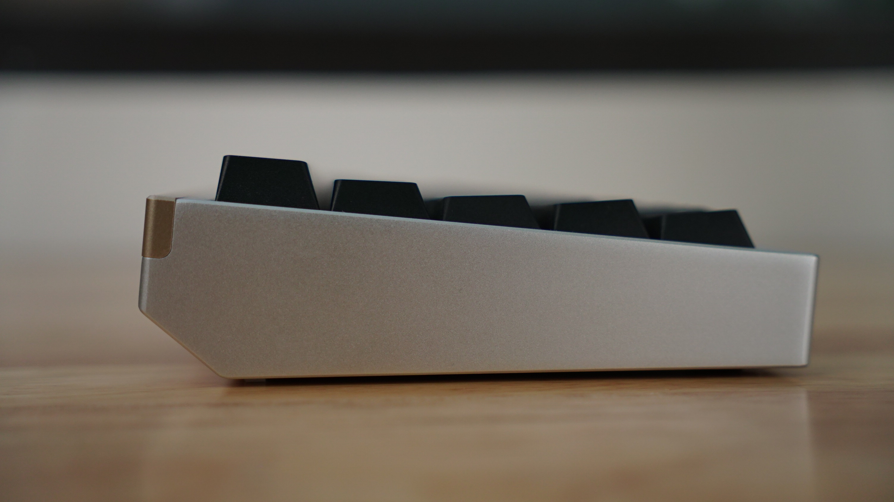 [Prebuilt by Sói] Mode New SixtyFive Silver - Copper - Switch Gateron Smoothie - Keycap WS WOB