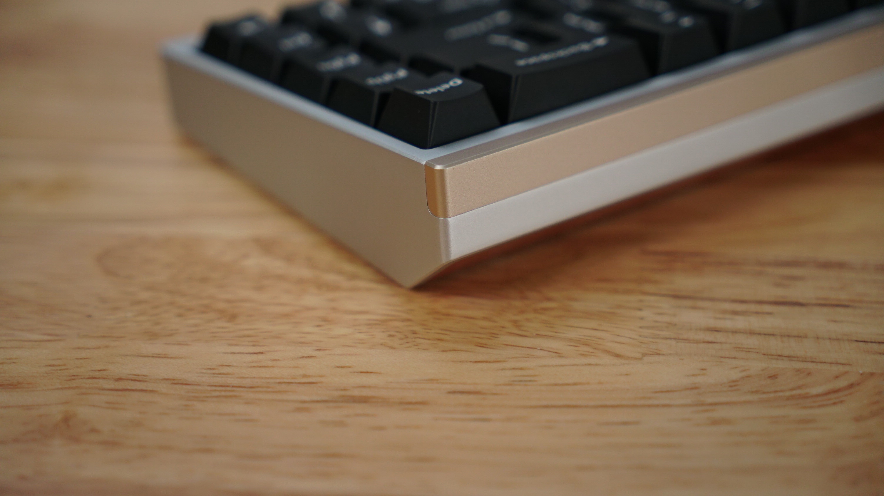 [Prebuilt by Sói] Mode New SixtyFive Silver - Copper - Switch Gateron Smoothie - Keycap WS WOB