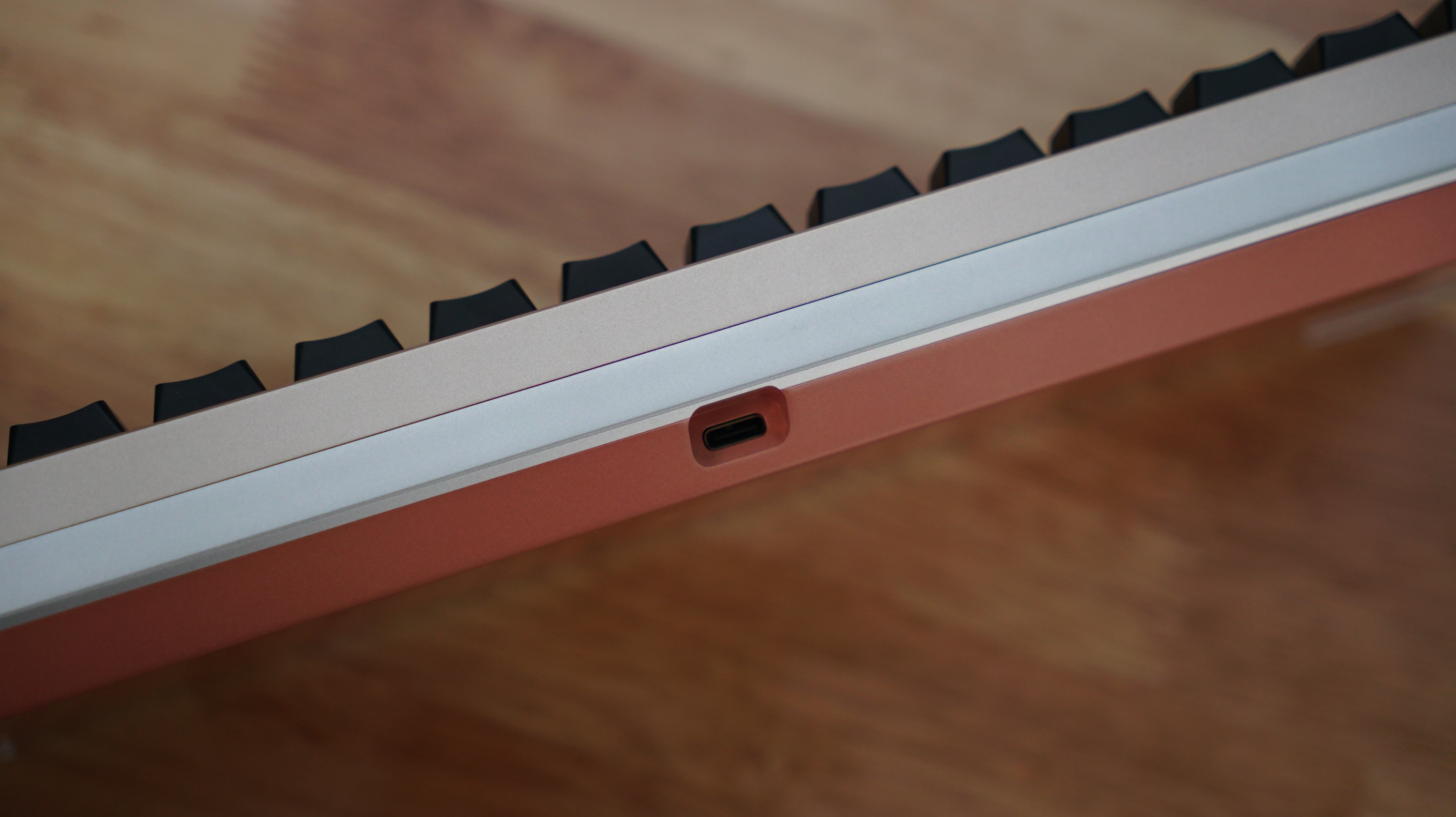 [Prebuilt by Sói] Mode New SixtyFive Silver - Copper - Switch Gateron Smoothie - Keycap WS WOB