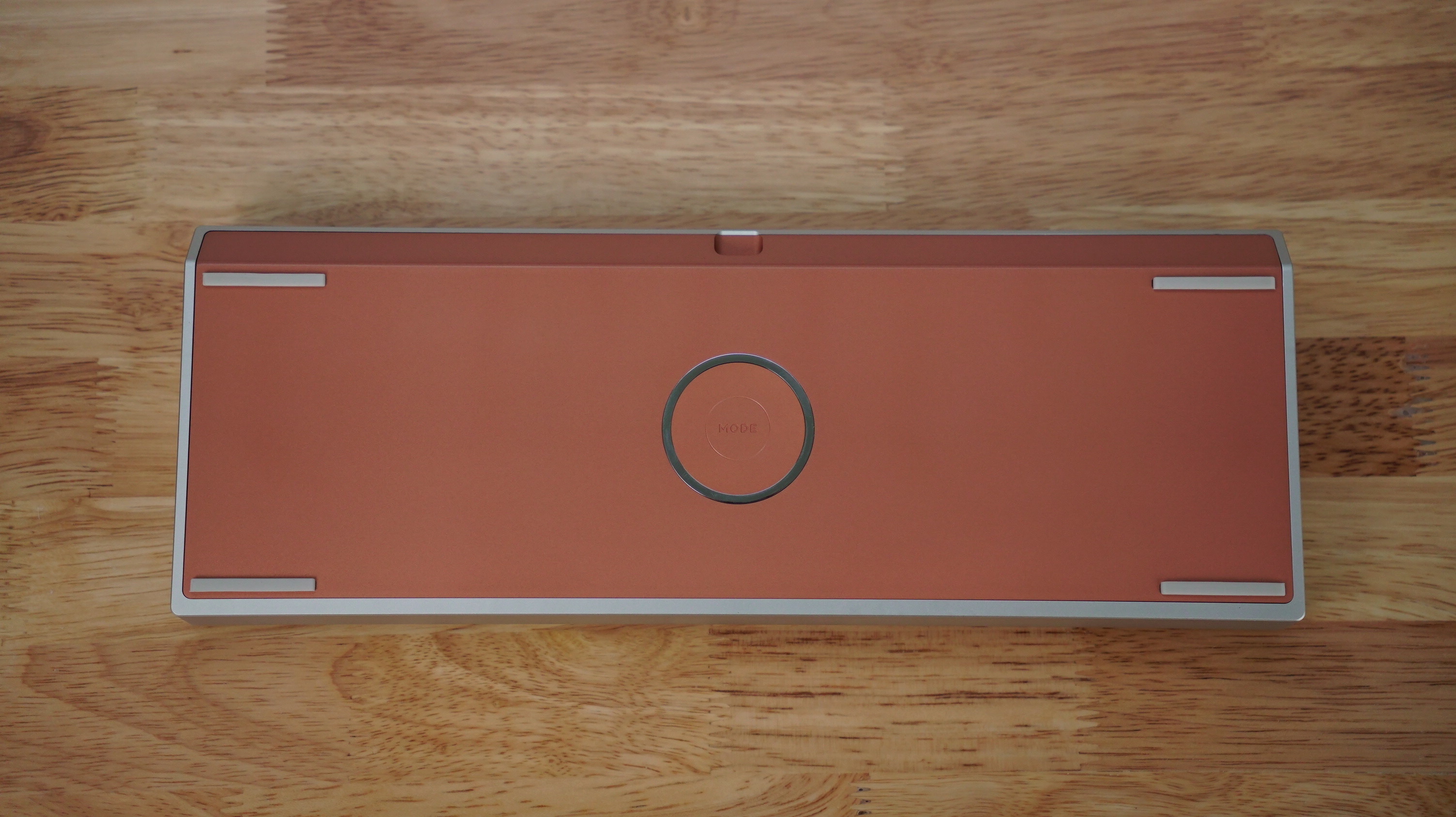 [Prebuilt by Sói] Mode New SixtyFive Silver - Copper - Switch Gateron Smoothie - Keycap WS WOB