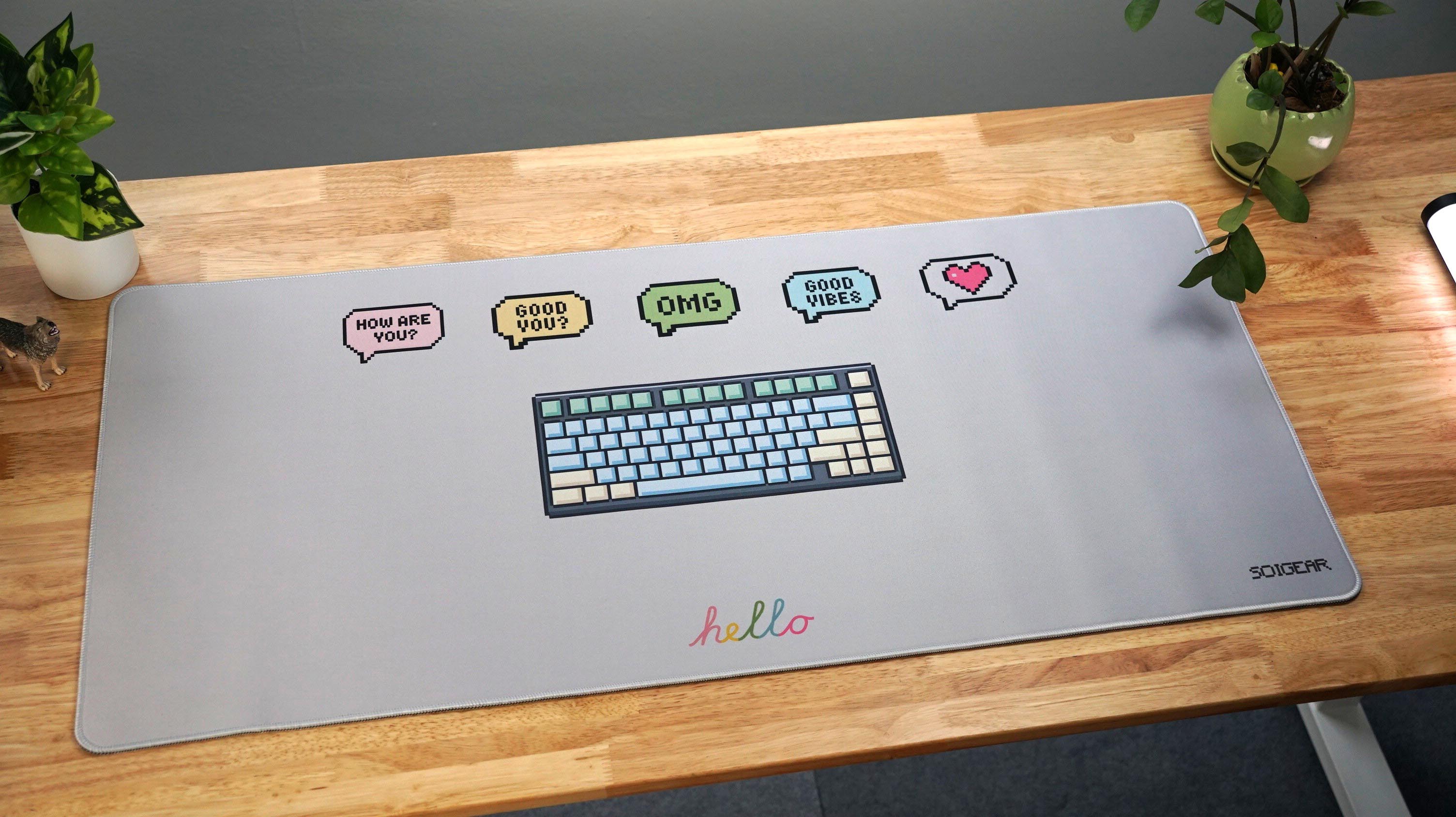 [Pre-Order] Deskmat Sói Gear Hello