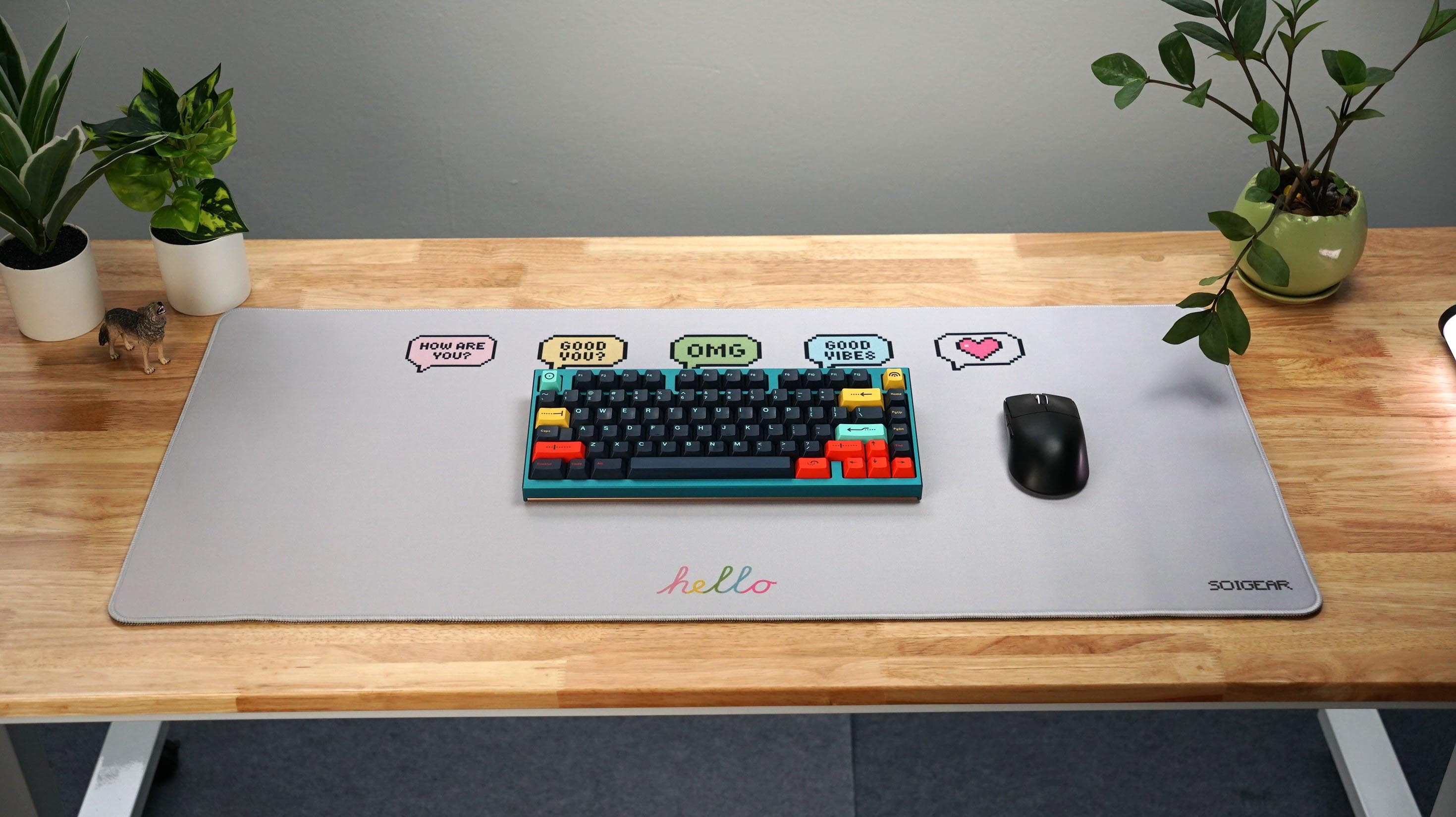 [Pre-Order] Deskmat Sói Gear Hello