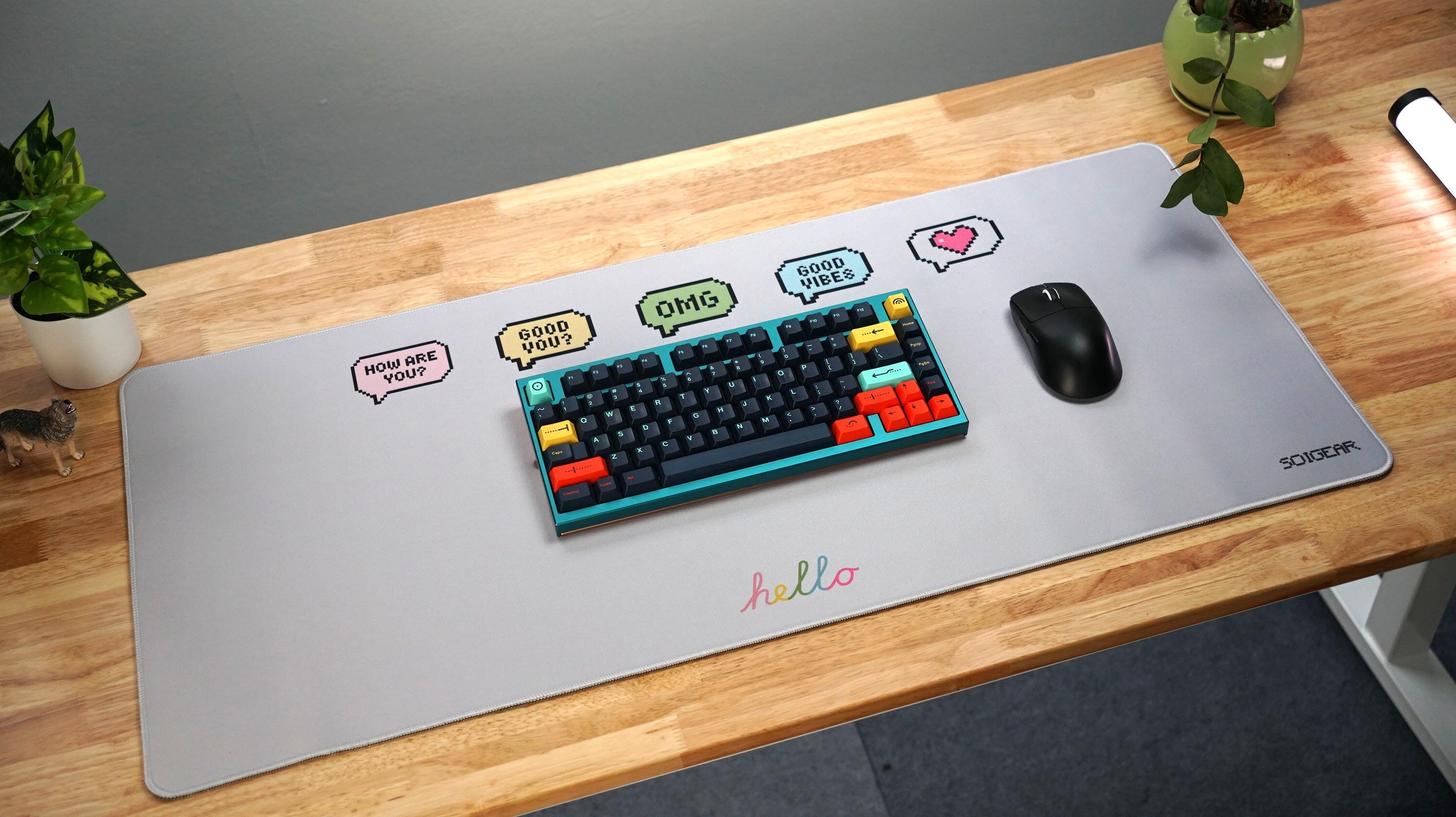 [Pre-Order] Deskmat Sói Gear Hello