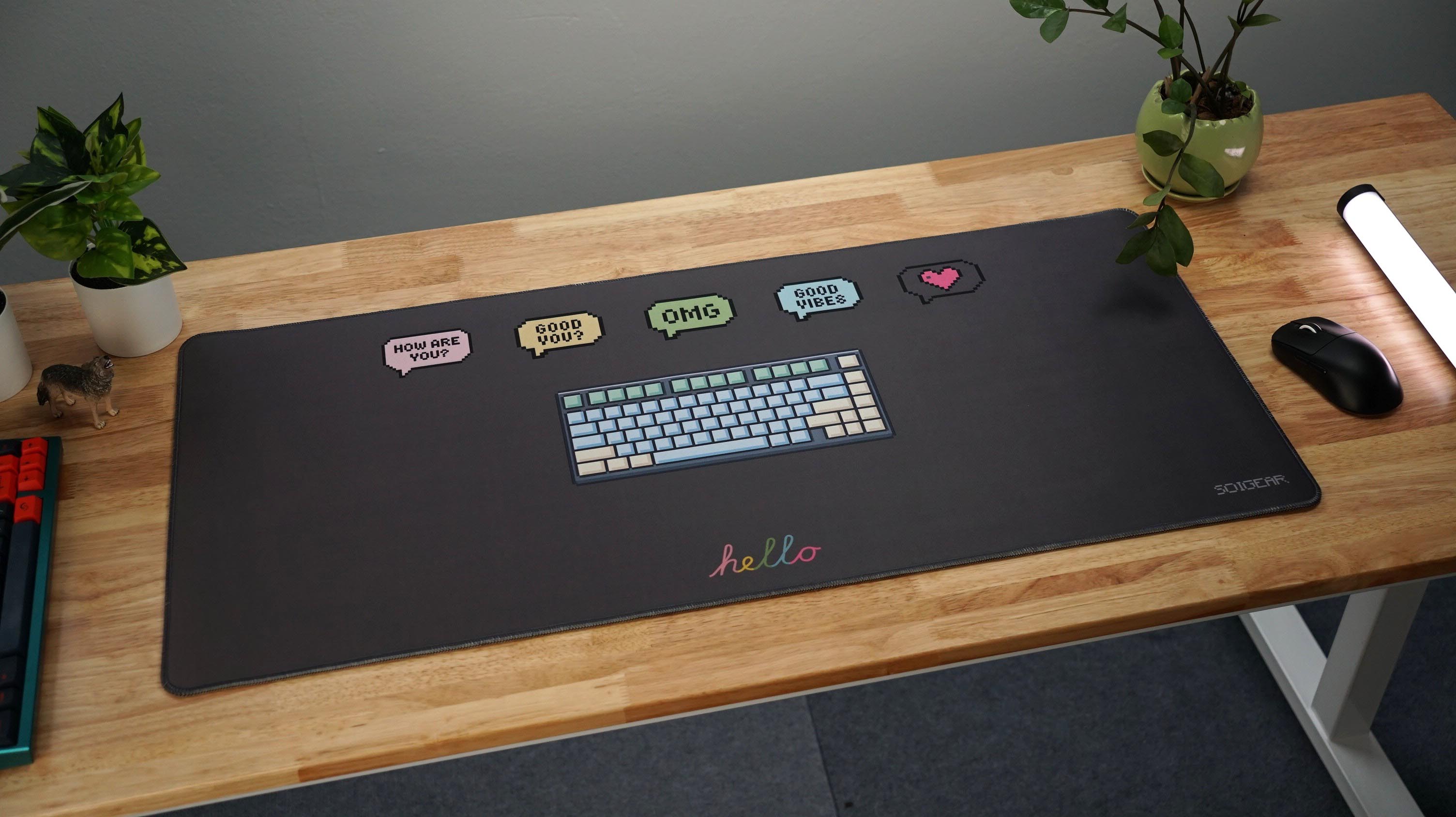 [Pre-Order] Deskmat Sói Gear Hello