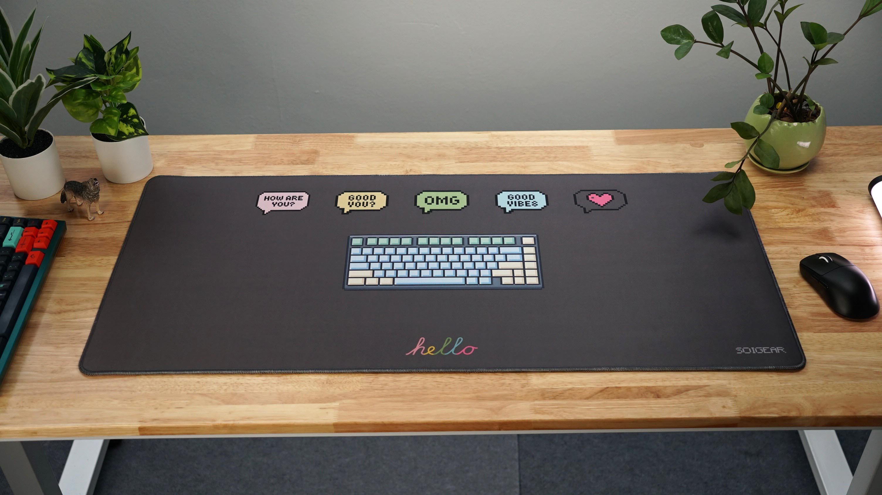 [Pre-Order] Deskmat Sói Gear Hello