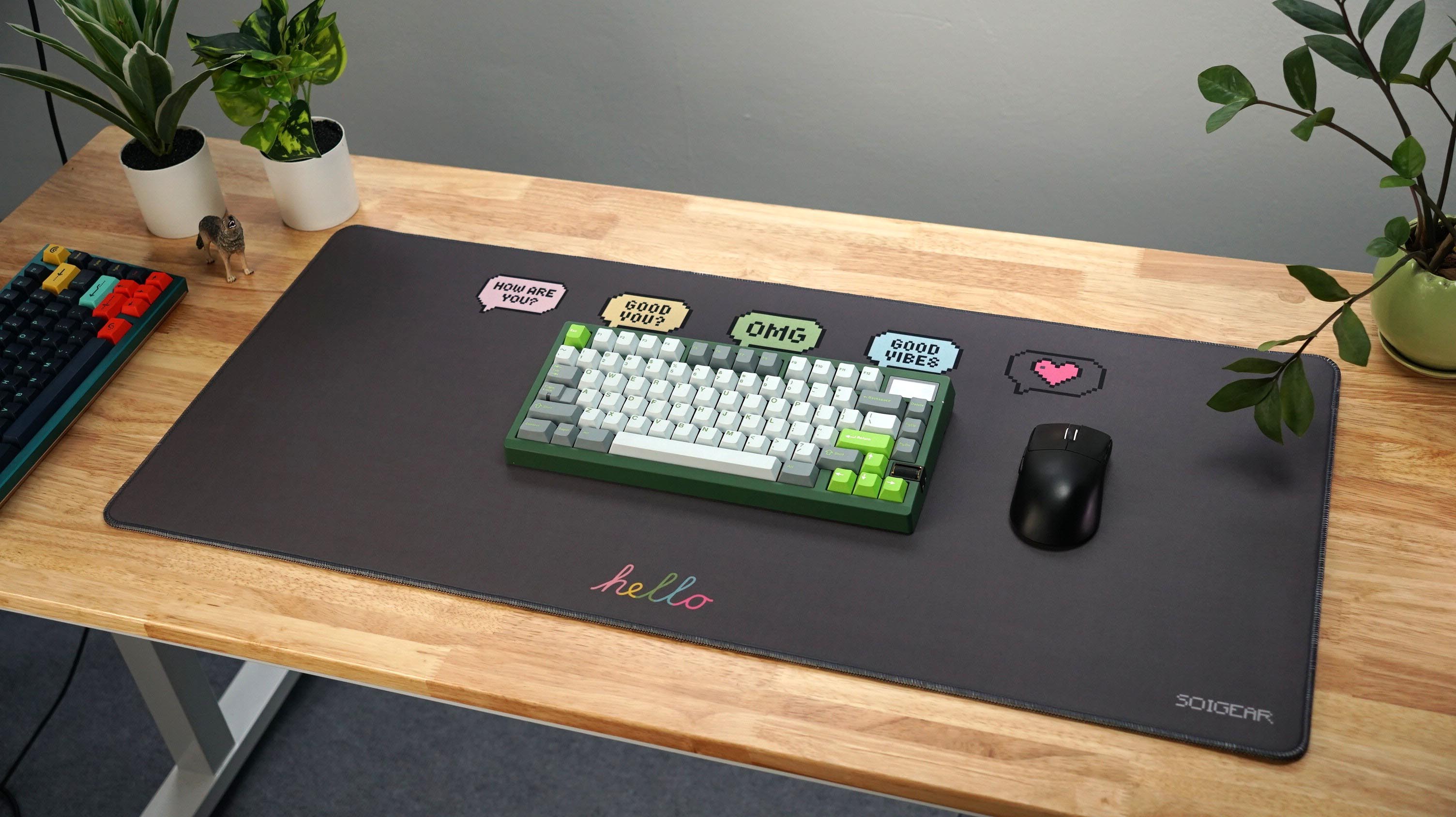 [Pre-Order] Deskmat Sói Gear Hello