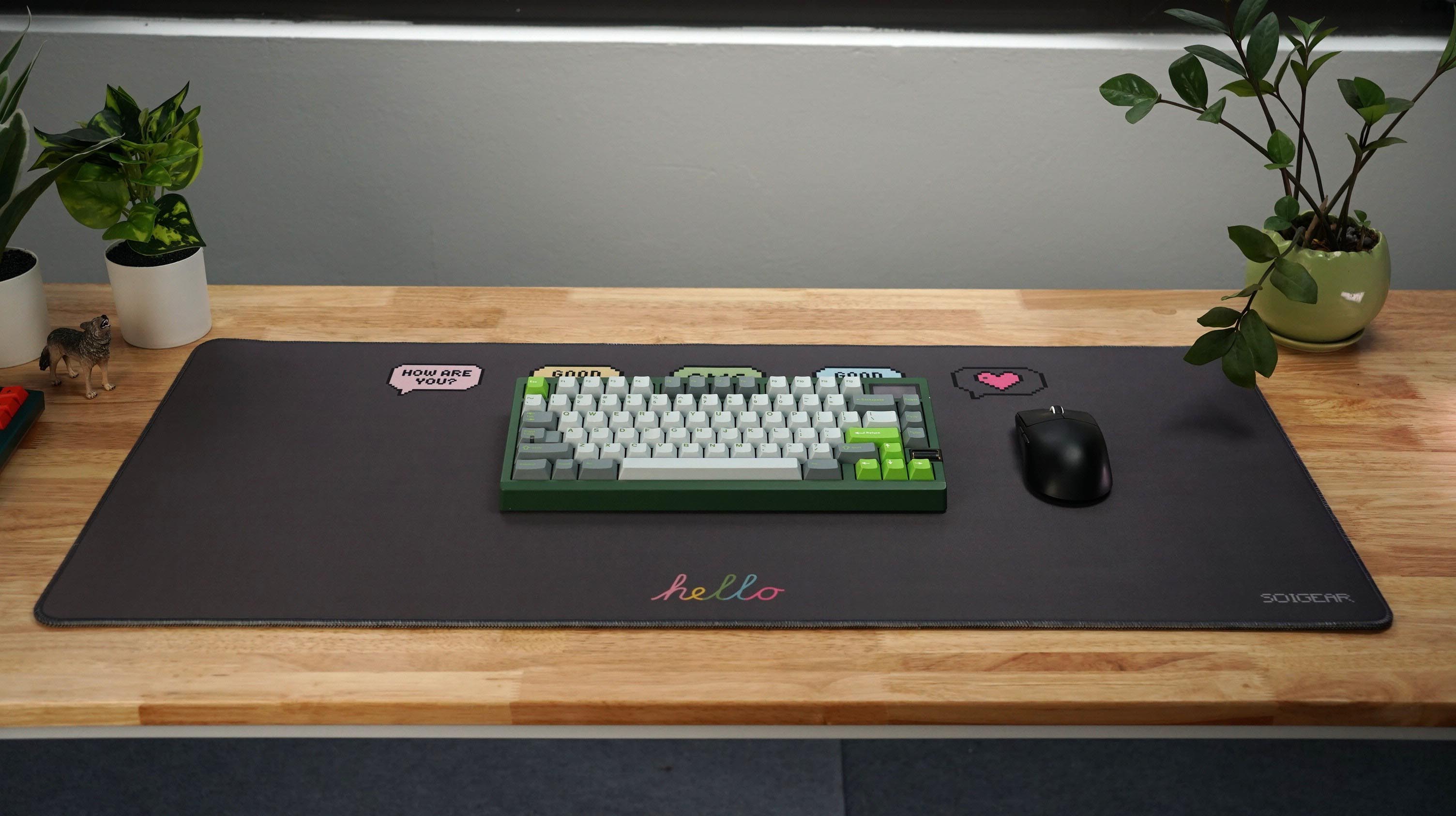 [Pre-Order] Deskmat Sói Gear Hello