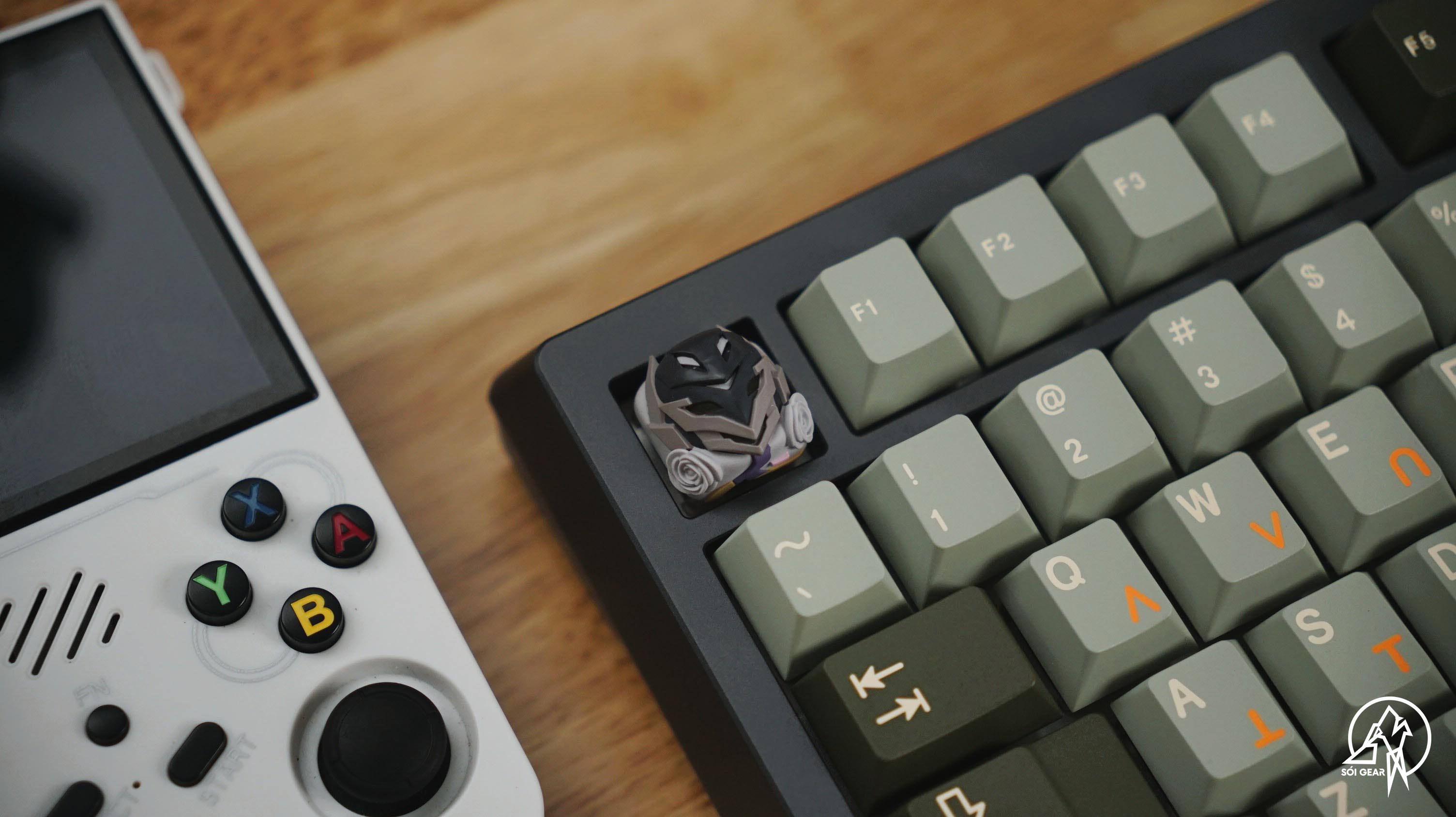 [Prebuilt by Sói] Zoom75 TIGA Gunmetal - Jade Rosales - KKB Sacred Timeline - Artisan VALORANT Vyse