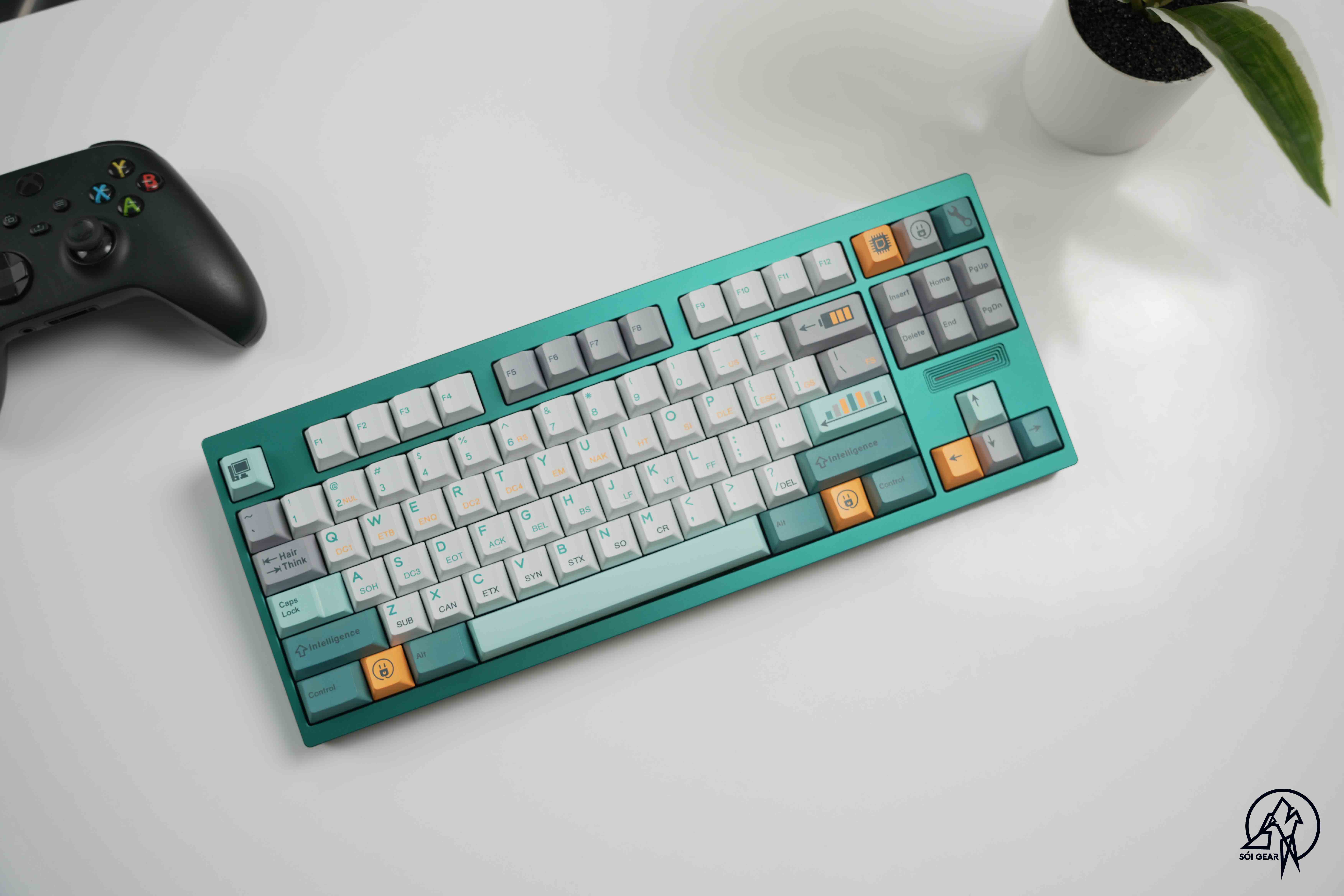 [Prebuilt by Sói] Cycle 8 Peacock - Kailh BCP - Walker Cherry Retro Revolution