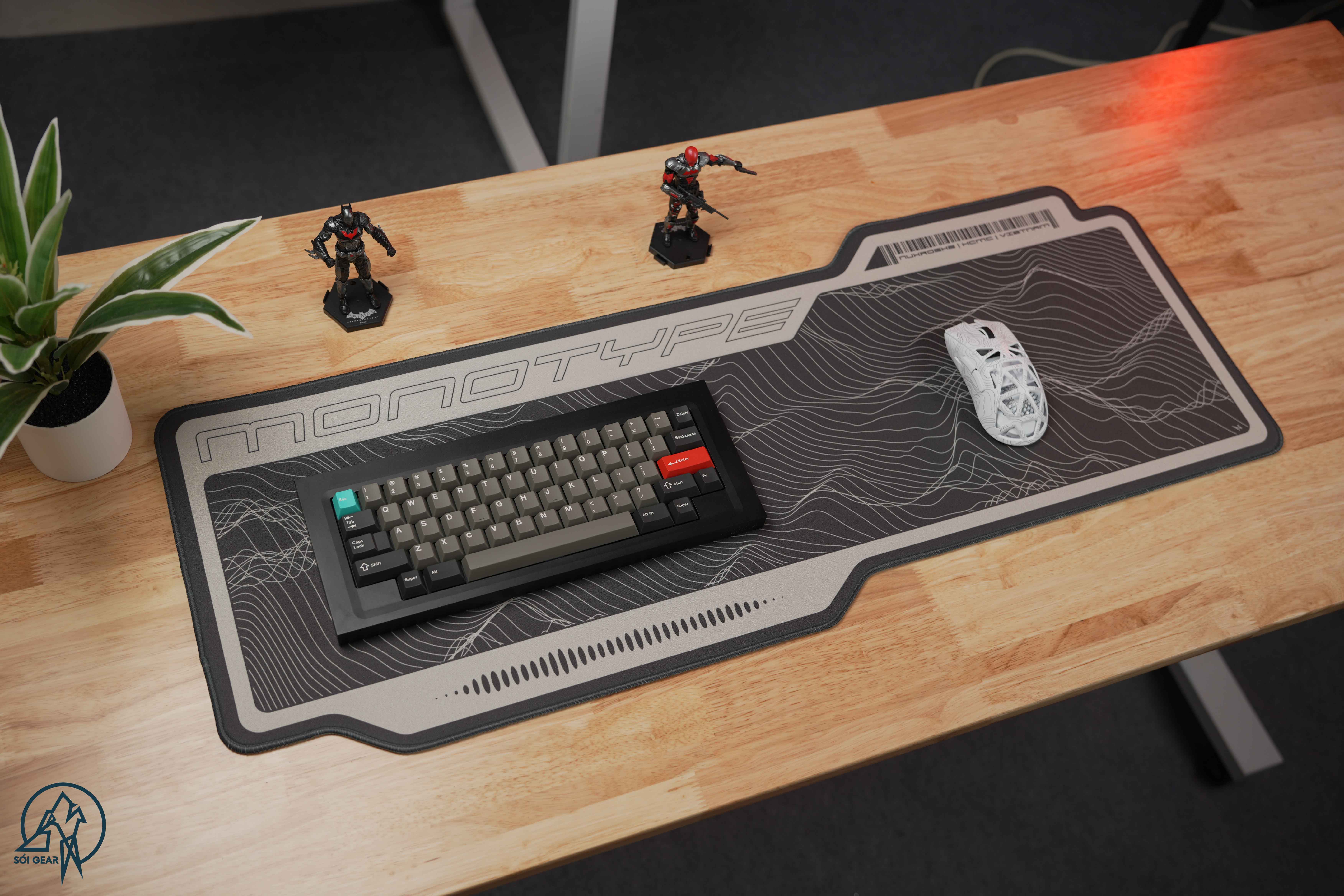 [Pre Order] Deskmat Monotype - Nuxroskb