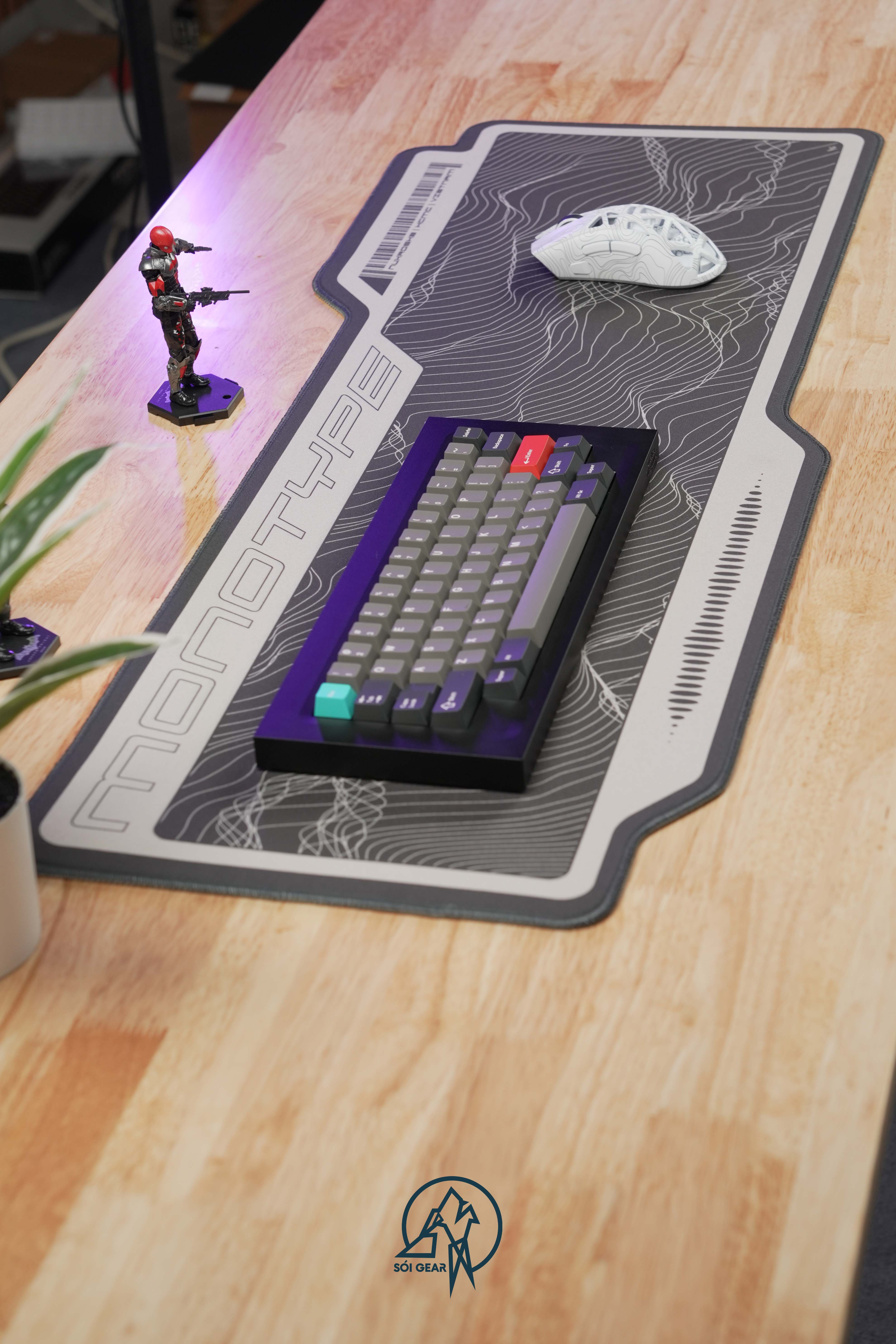 [Pre Order] Deskmat Monotype - Nuxroskb