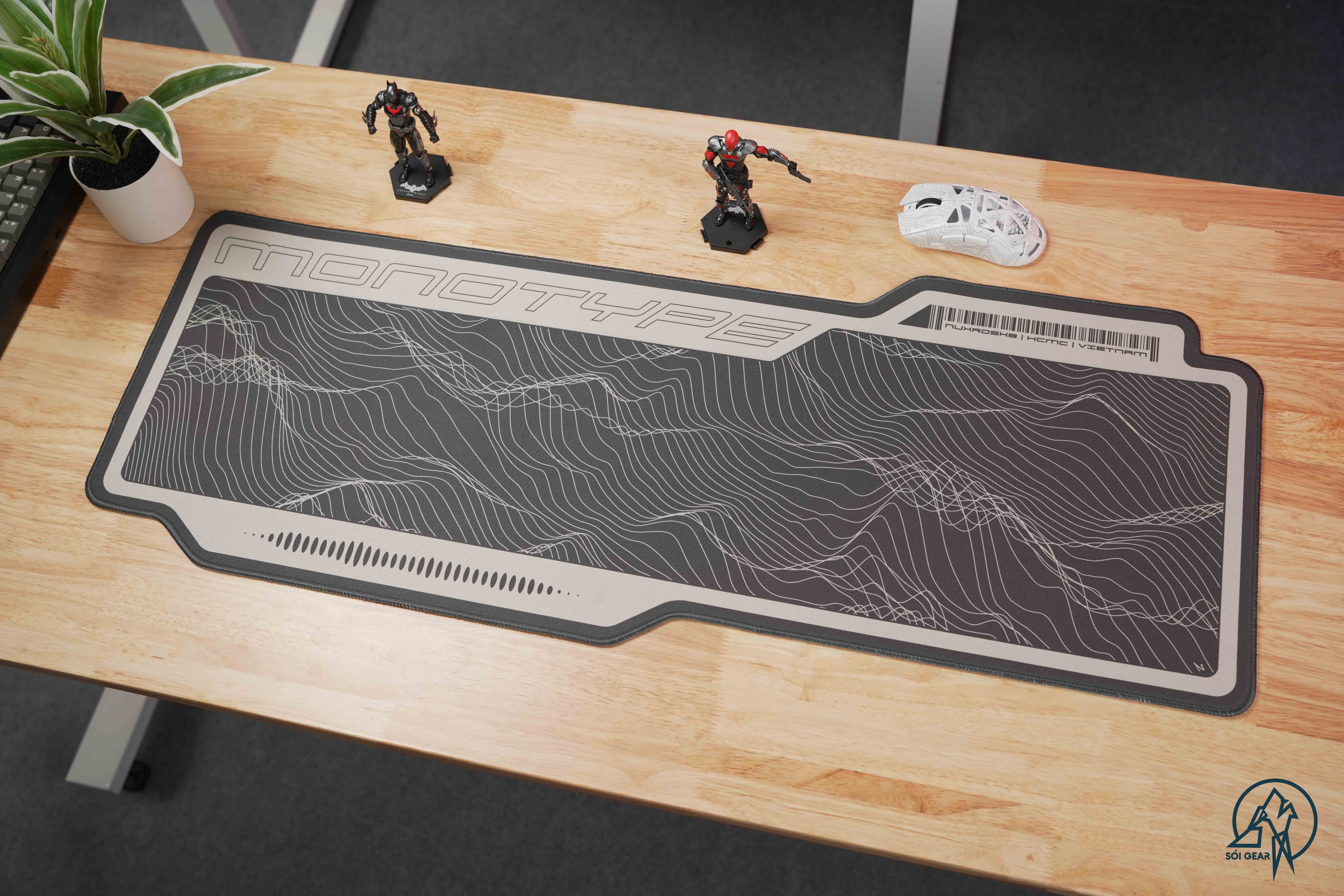 [Pre Order] Deskmat Monotype - Nuxroskb