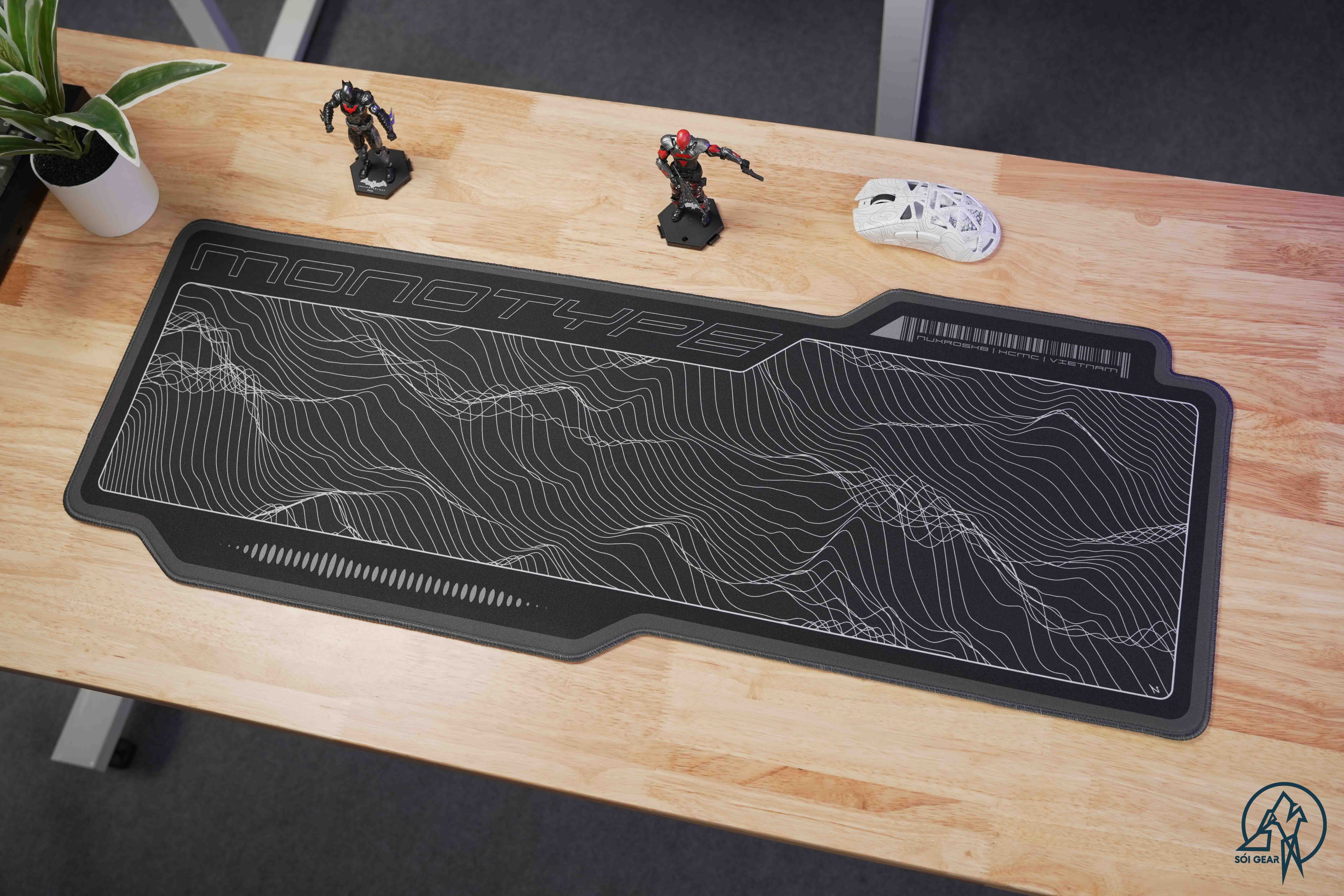 [Pre Order] Deskmat Monotype - Nuxroskb