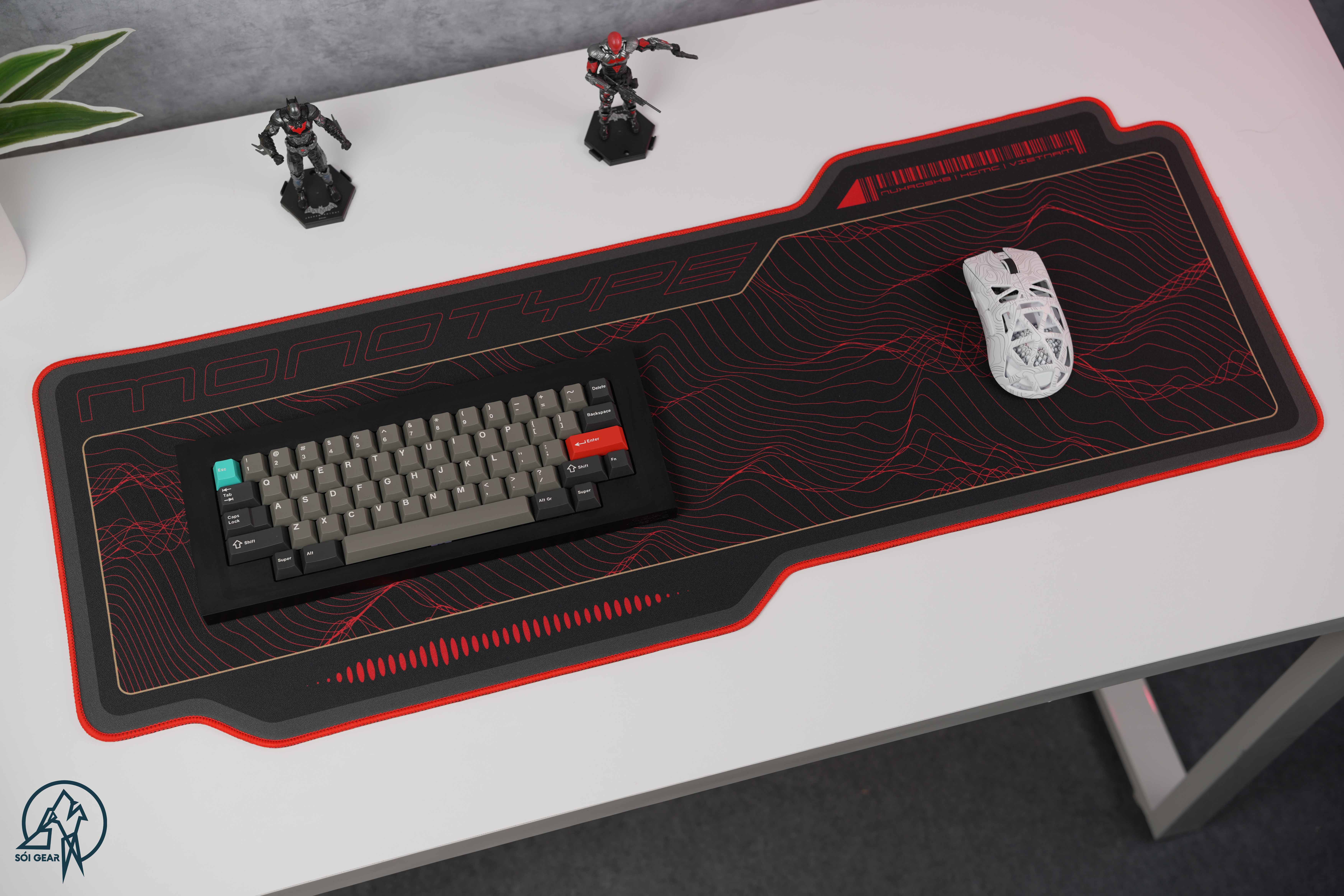 [Pre Order] Deskmat Monotype - Nuxroskb