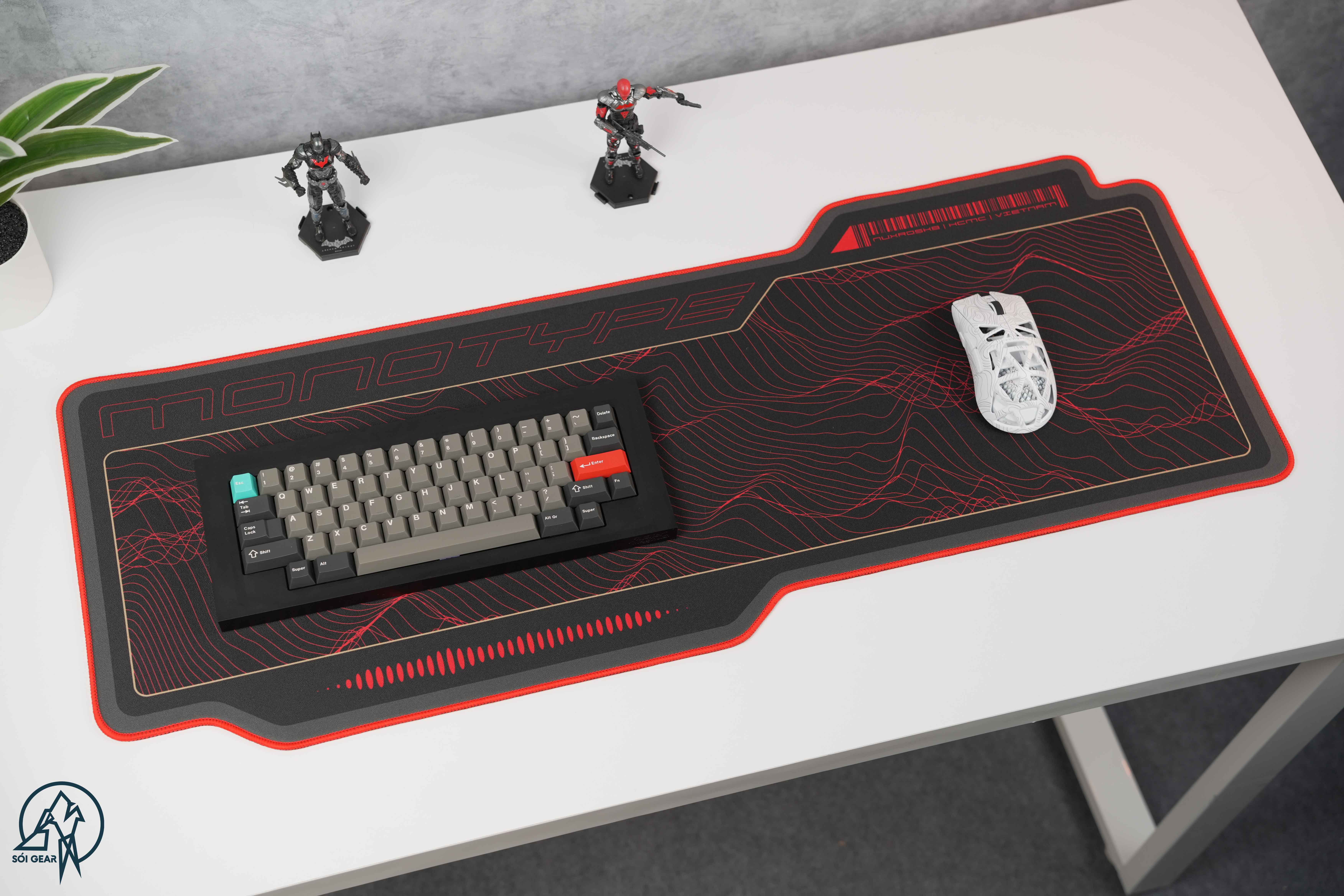 [Pre Order] Deskmat Monotype - Nuxroskb