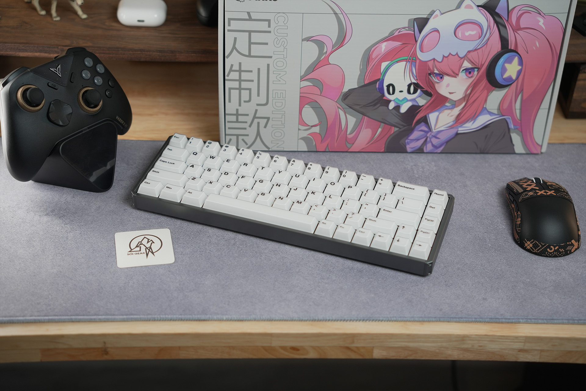 [In Stock] Bàn phím cơ MOD68 HE AKKO Nhôm CNC