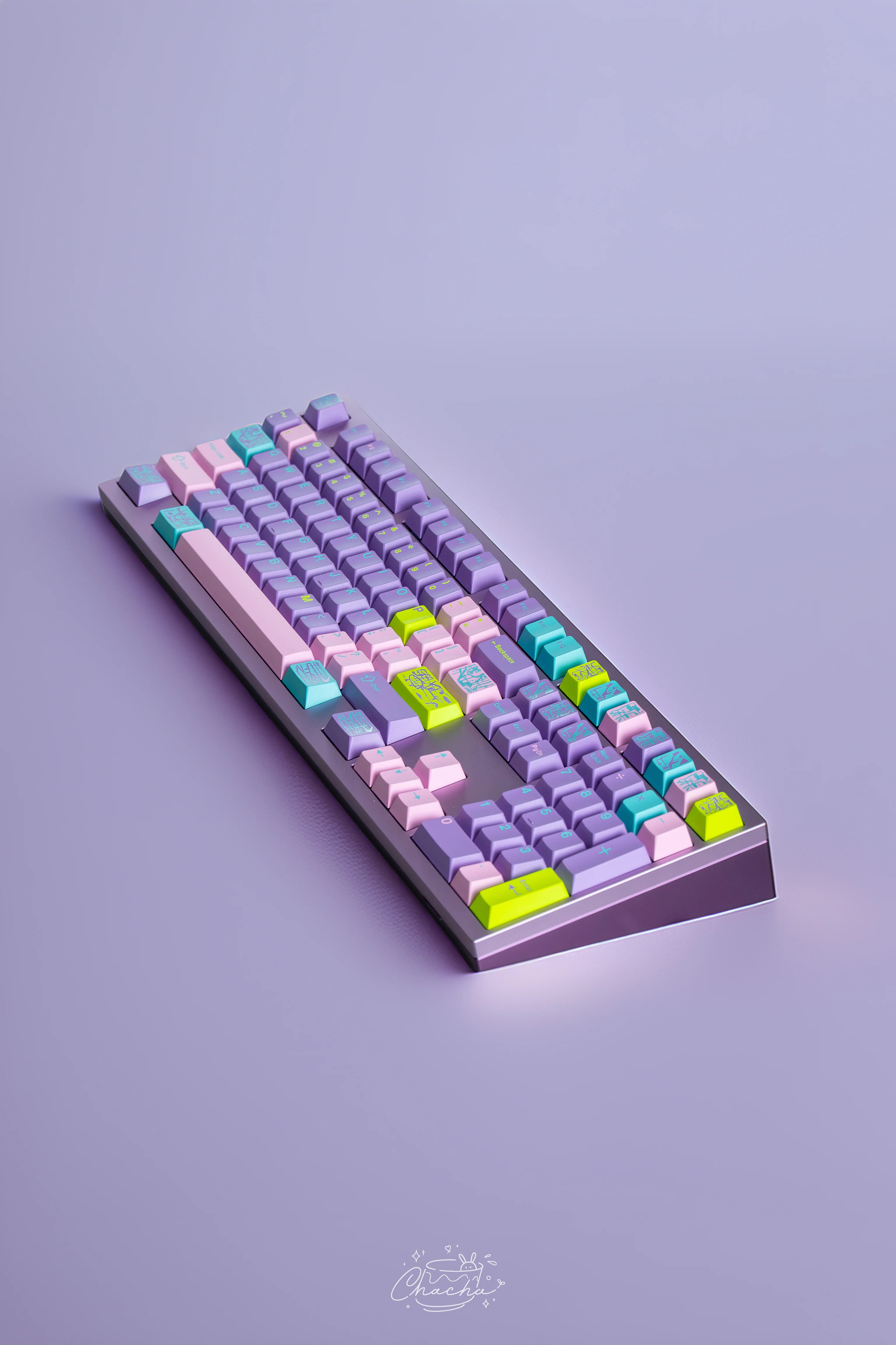 Keycap Cherry KeyKobo Monet's Psychedelic ABS Doubleshot