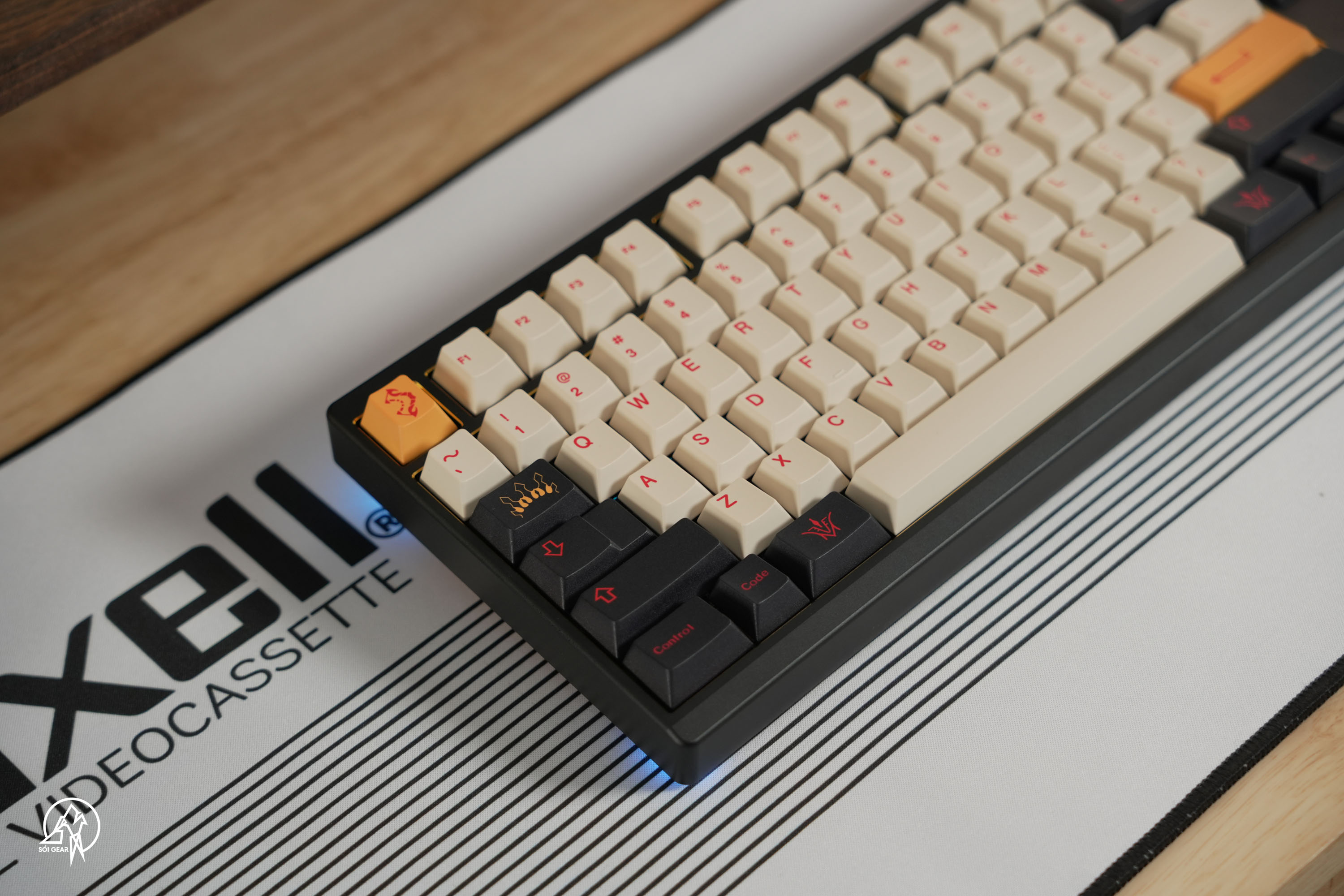 [Prebuilt by Sói] ZoomTKL DYNA Black - WS Arowana Linear - Walker Ishtar