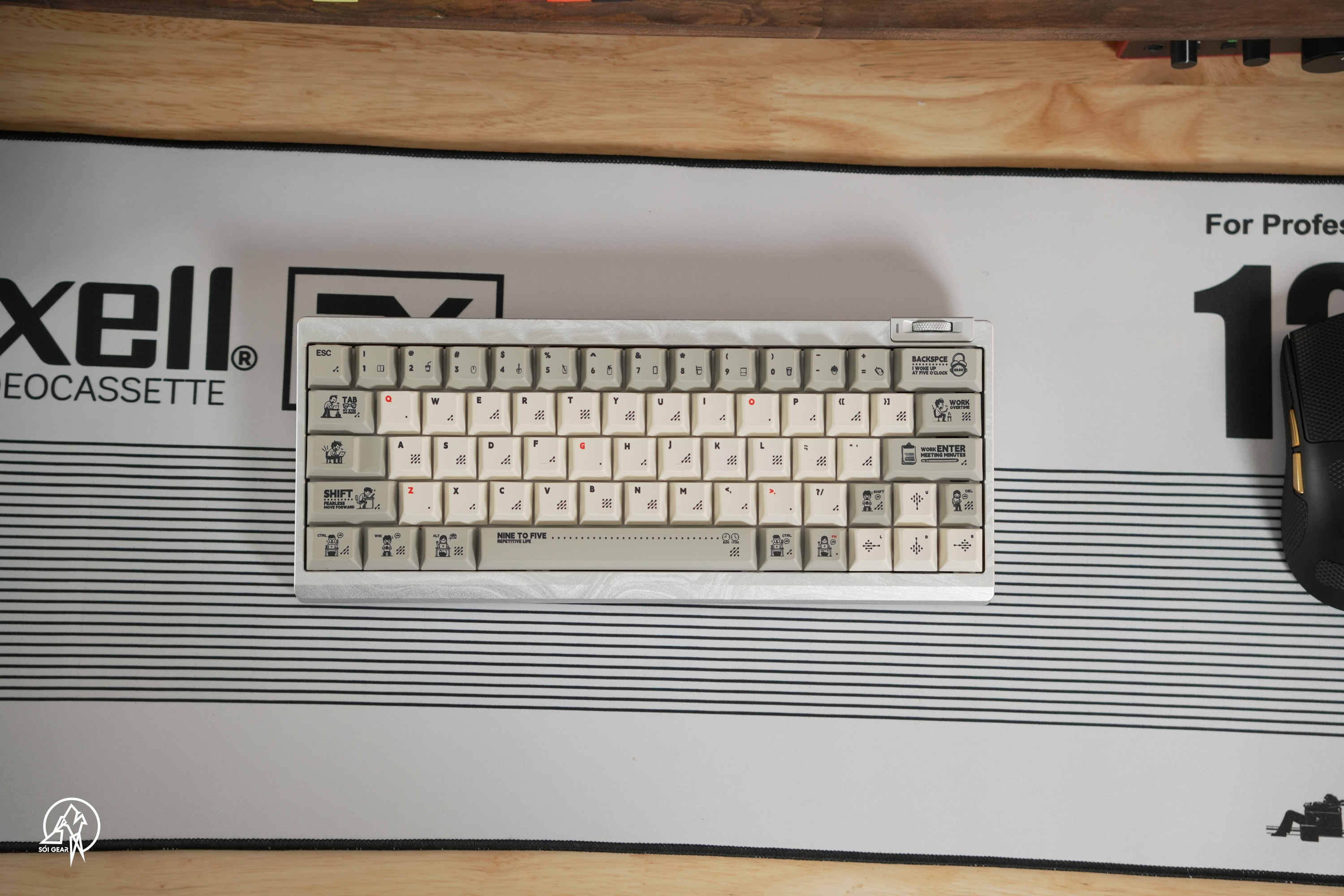[Prebuilt by Sói] Zoom64 Forged Flow - TDX Jetliner - TapTempo 95 PBT