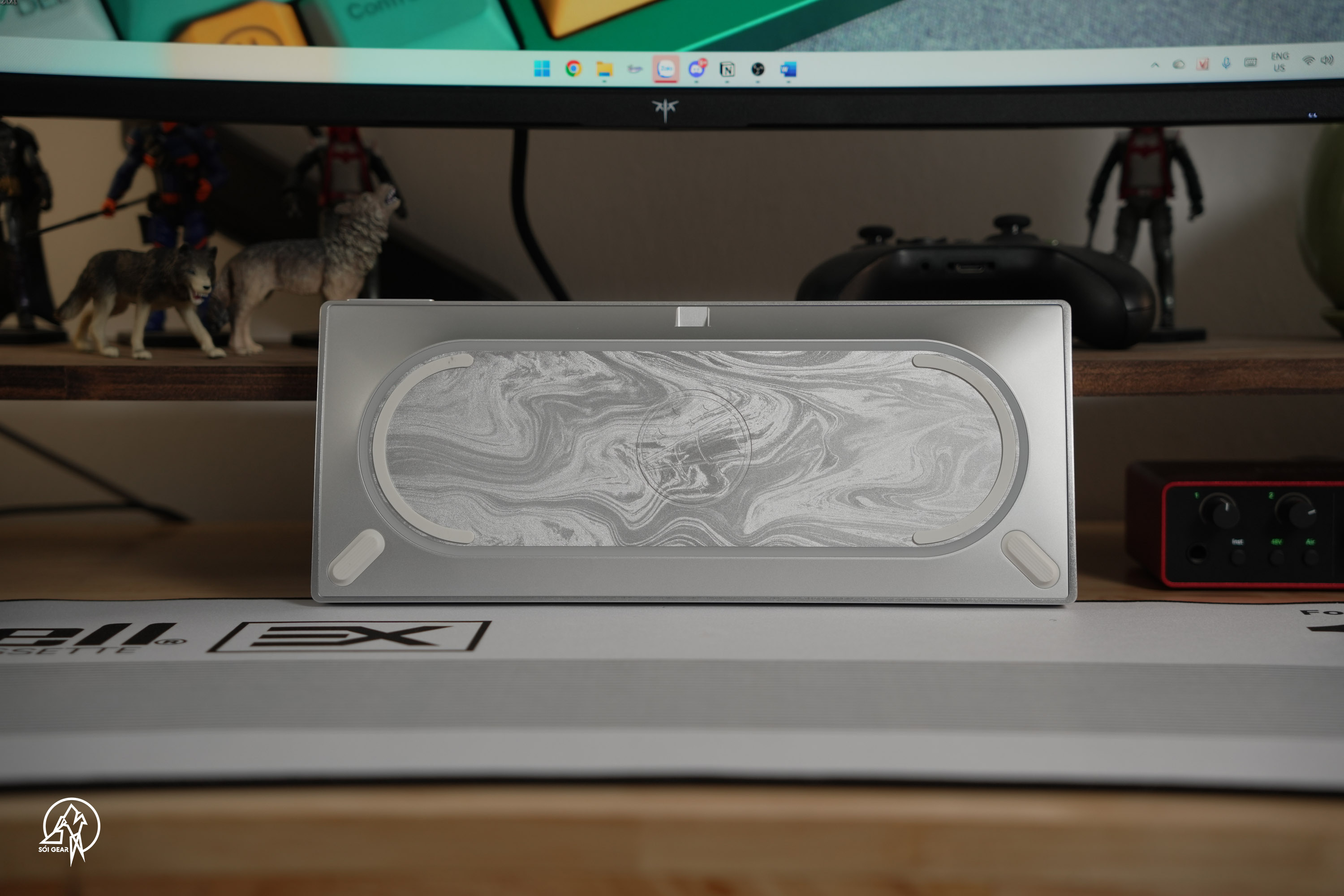 [Prebuilt by Sói] Zoom64 Forged Flow - TDX Jetliner - TapTempo 95 PBT