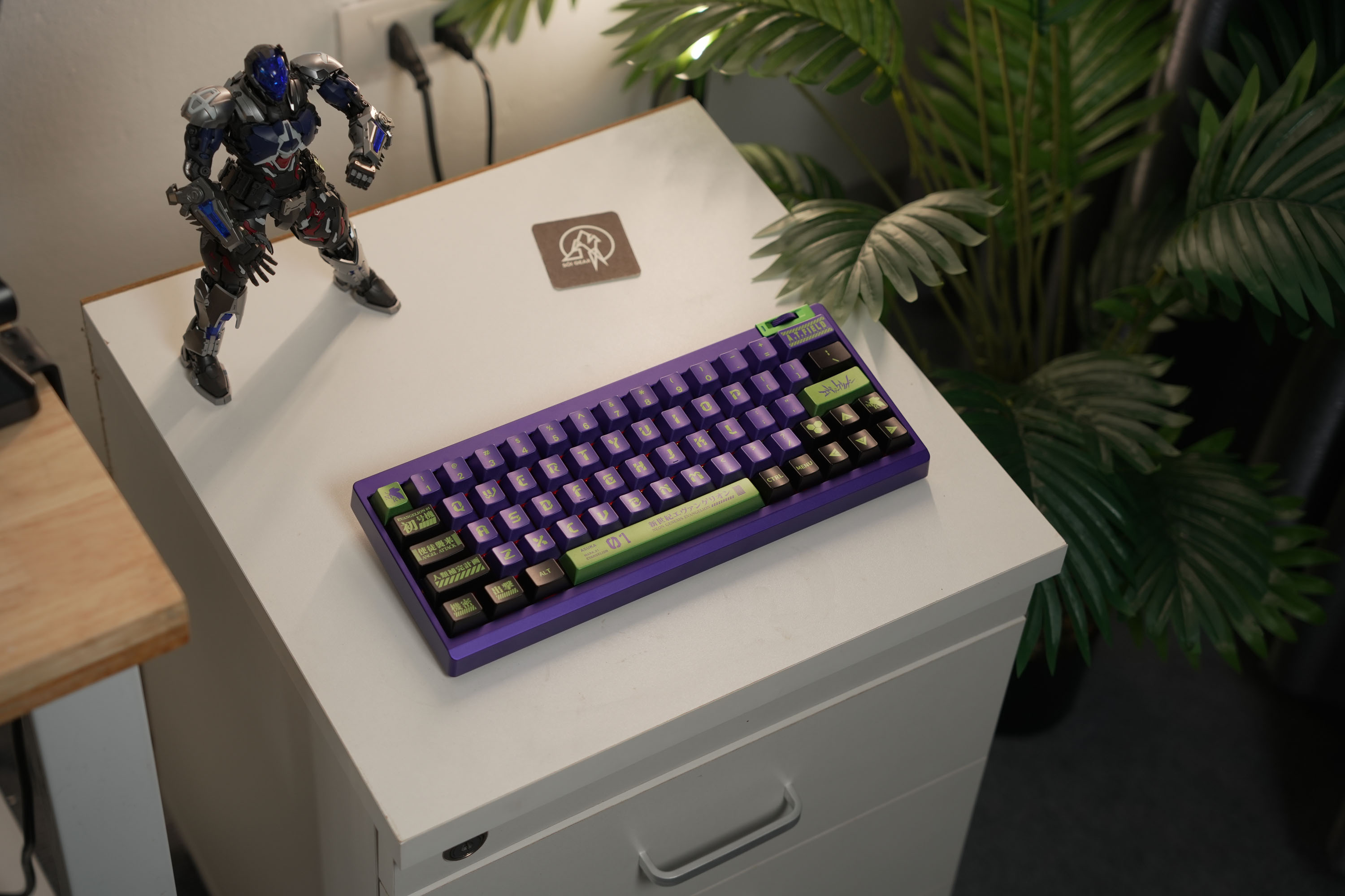 [Prebuilt by Sói] Zoom64 Neon Violet - TDX Jetliner - Mintcap Unit 01 Metal