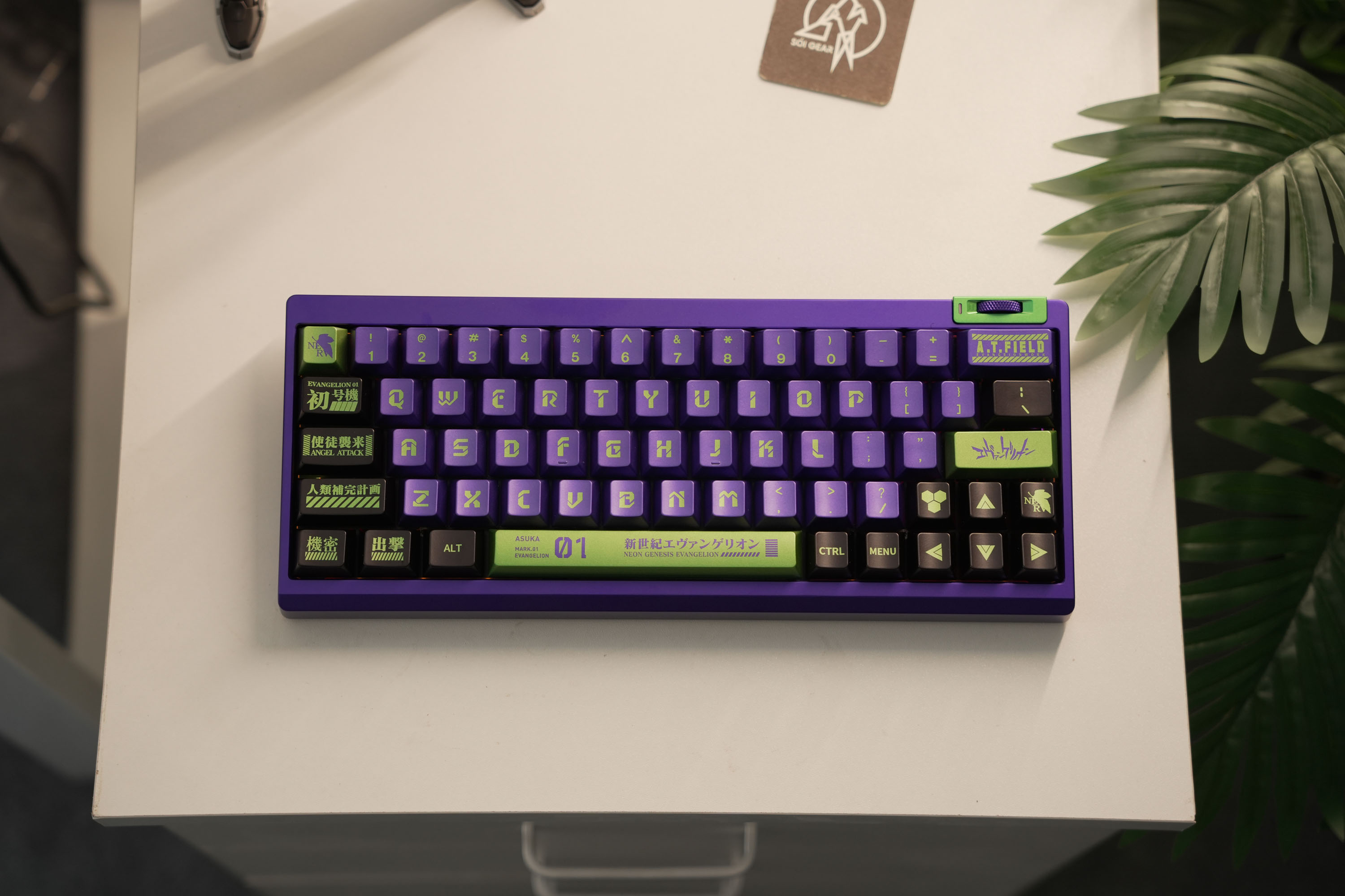 [Prebuilt by Sói] Zoom64 Neon Violet - TDX Jetliner - Mintcap Unit 01 Metal