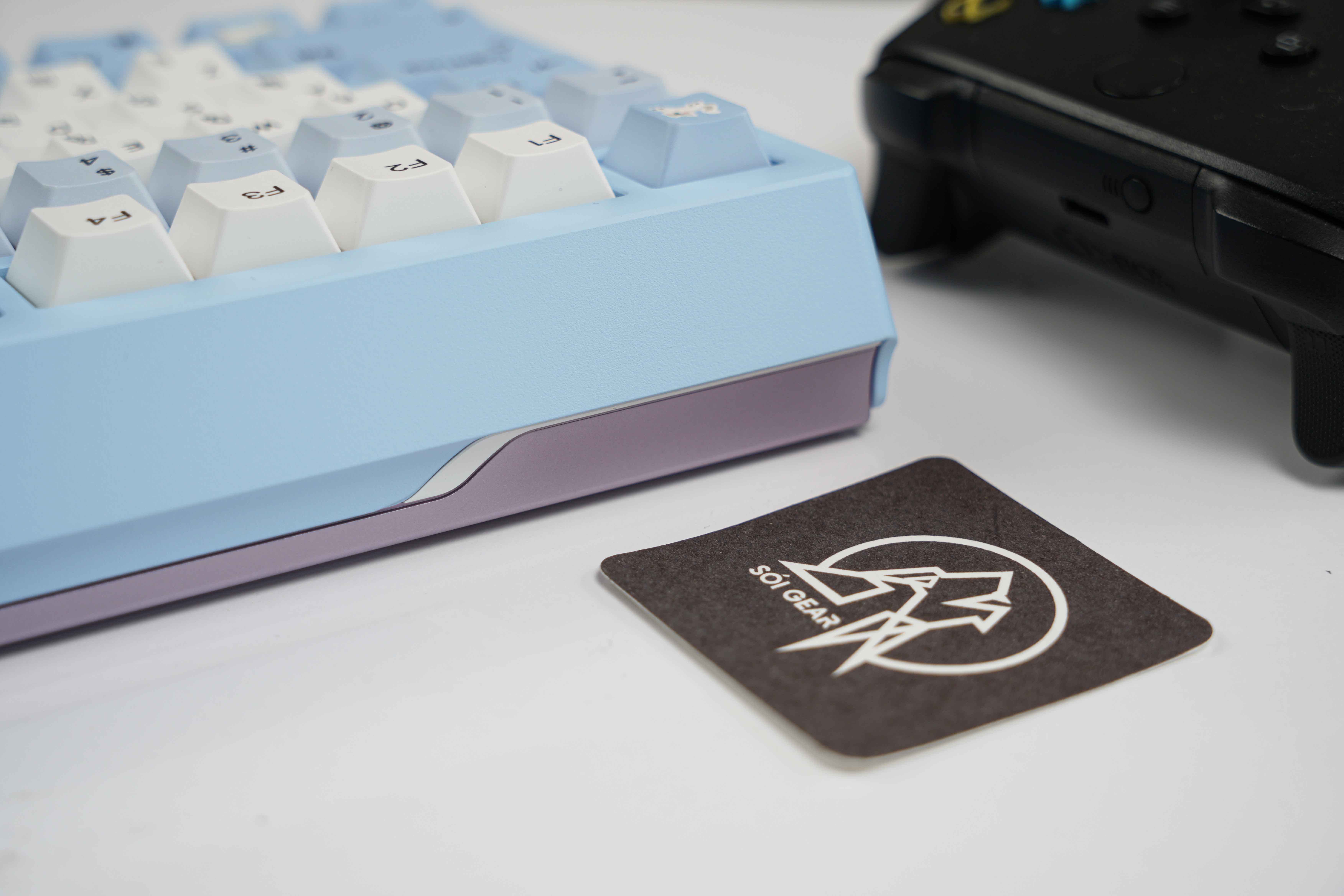 [Prebuilt by Sói] Zoom75 TIGA Sky Blue - BSUN Taichi - TapTempo Fox