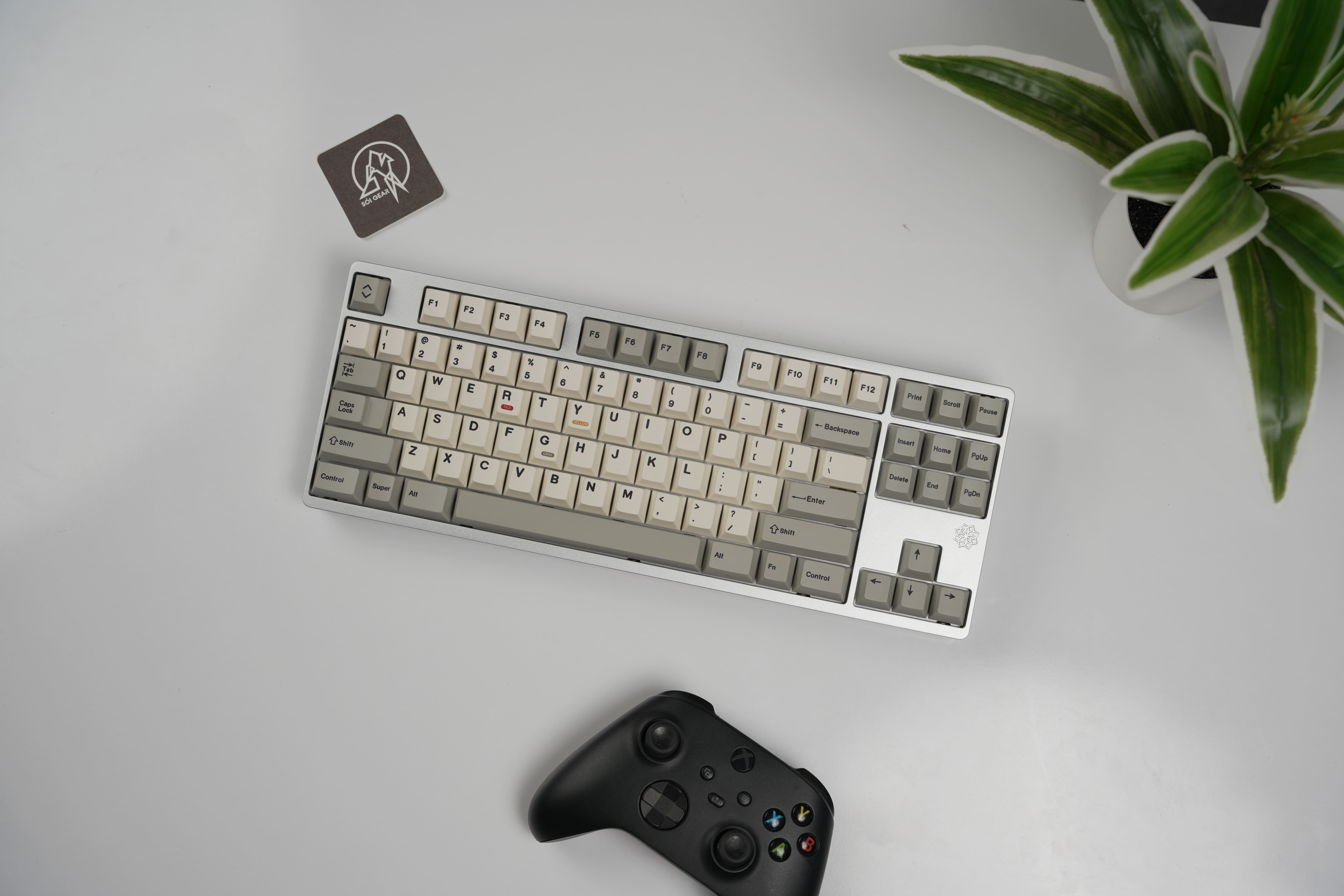 [Prebuilt by Sói] Molly80 Silver - BSUN Taichi - Mintcaps Retro100