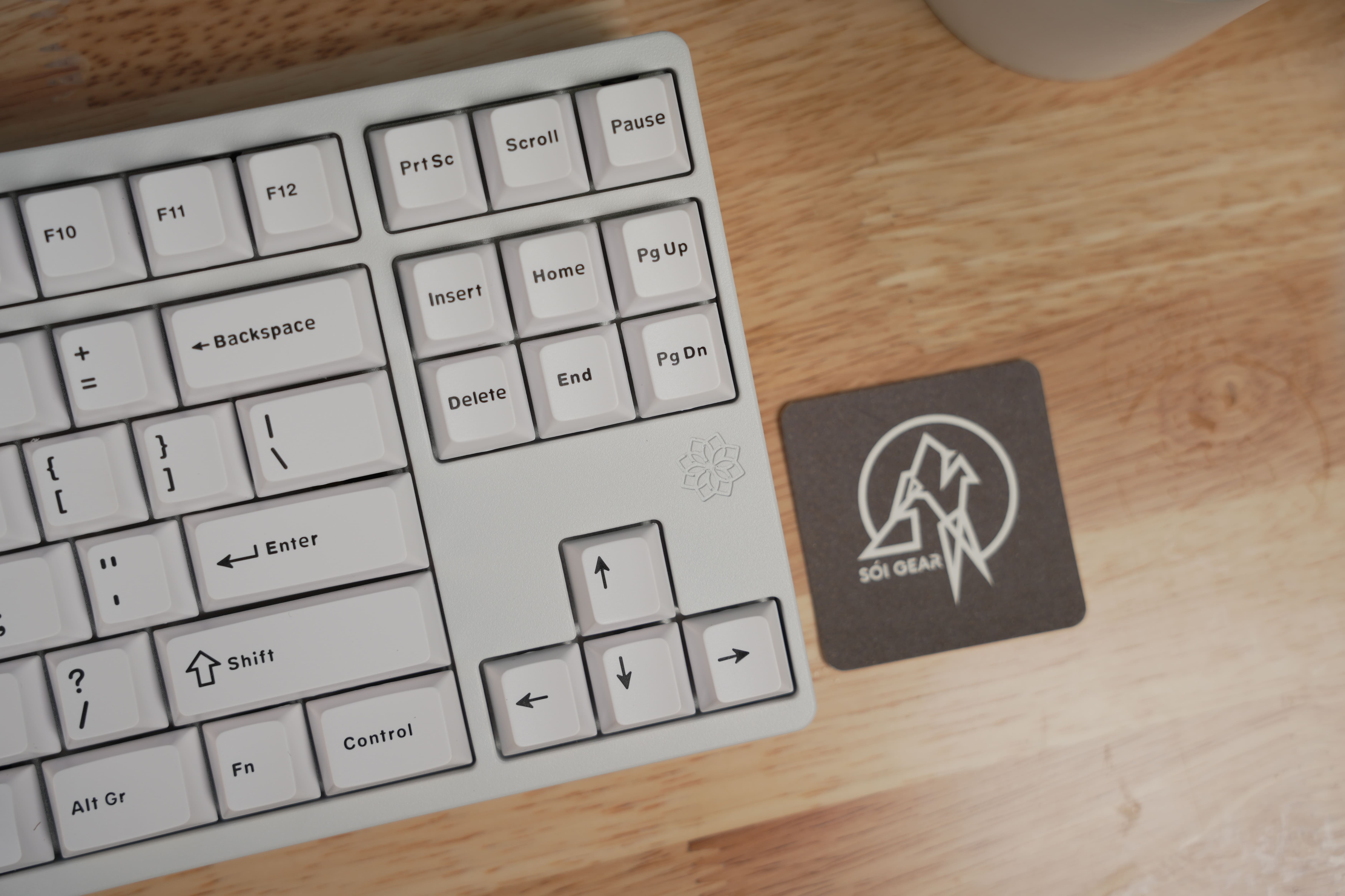 [Prebuilt by Sói] Molly80 Spray White - BSUN Taichi - Aifei BOW