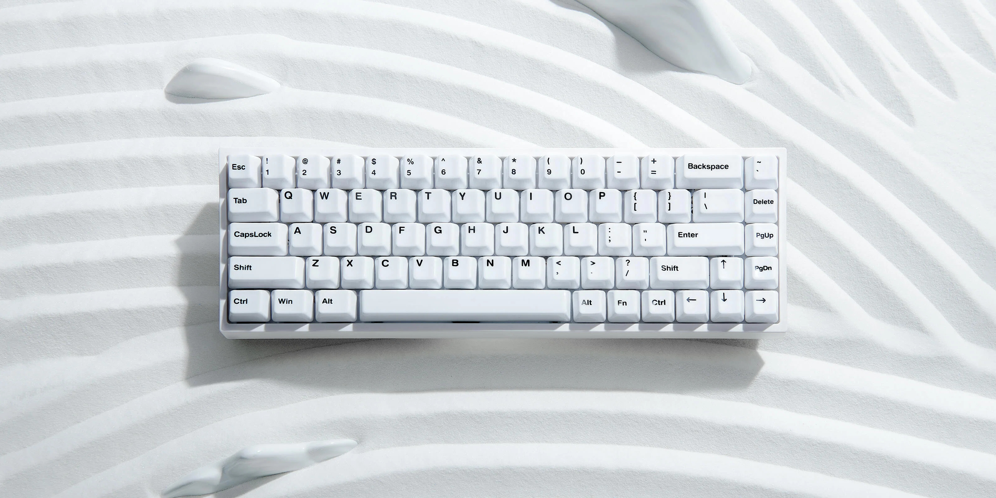 Keycap Sứ Ceraky V2 Glossy - White