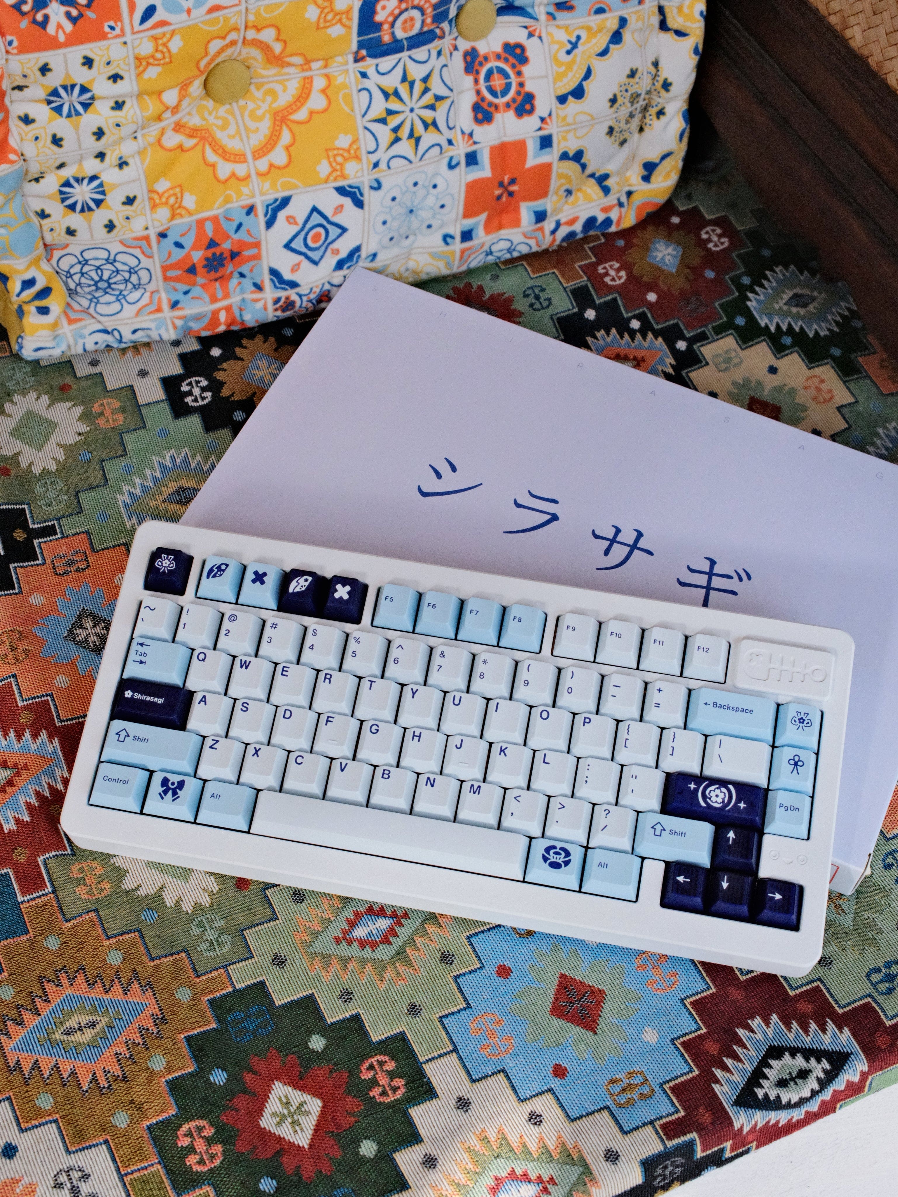 Keycap Keykobo Shirasagi Cherry ABS Doubleshot