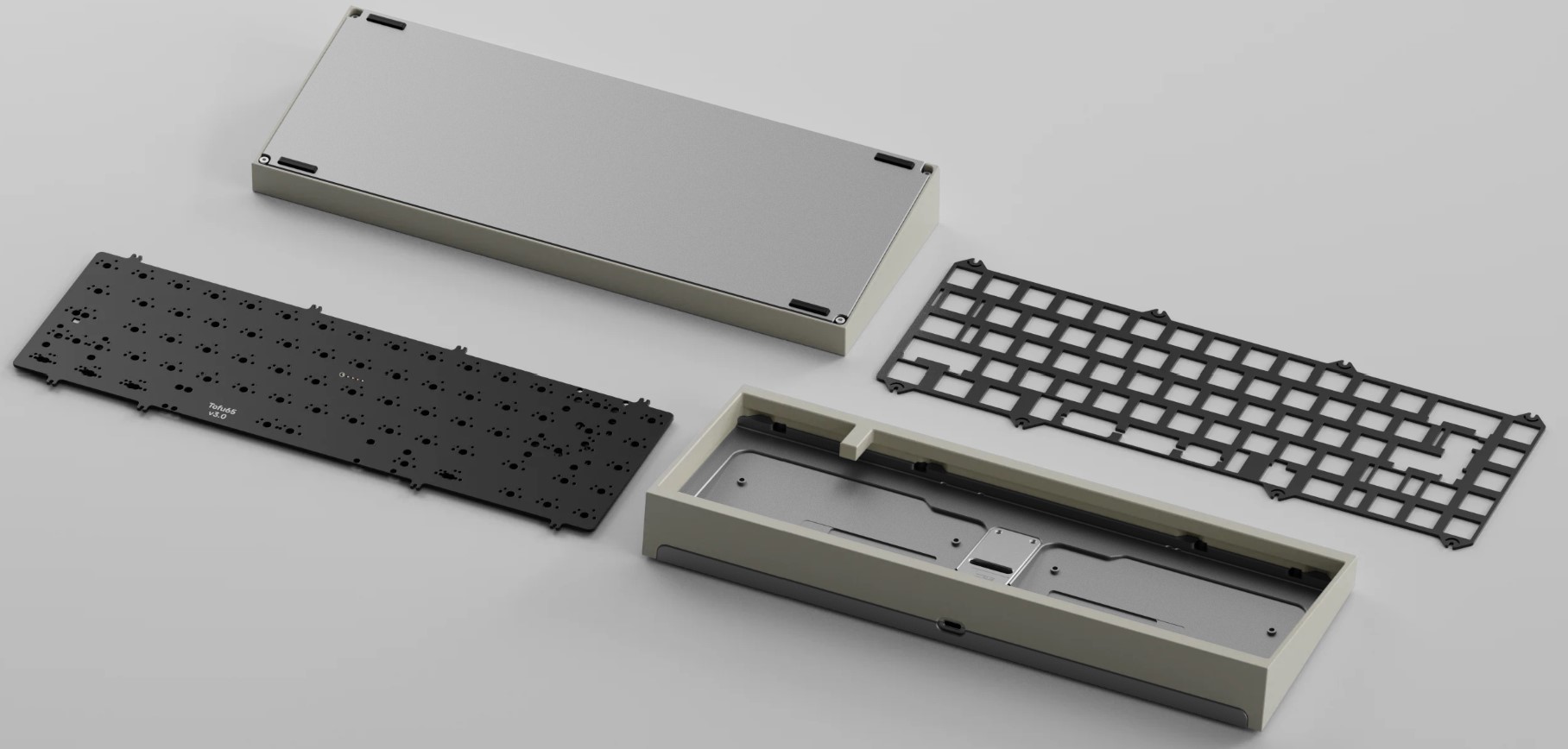 [GB] KIT bàn phím TOFU65 3.0 | TOP CASE