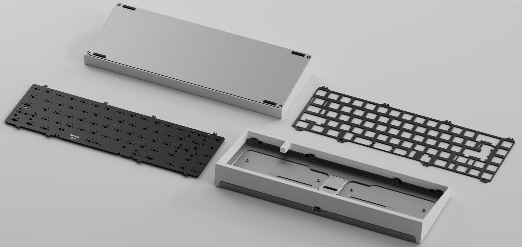 [GB] KIT bàn phím TOFU65 3.0 | TOP CASE