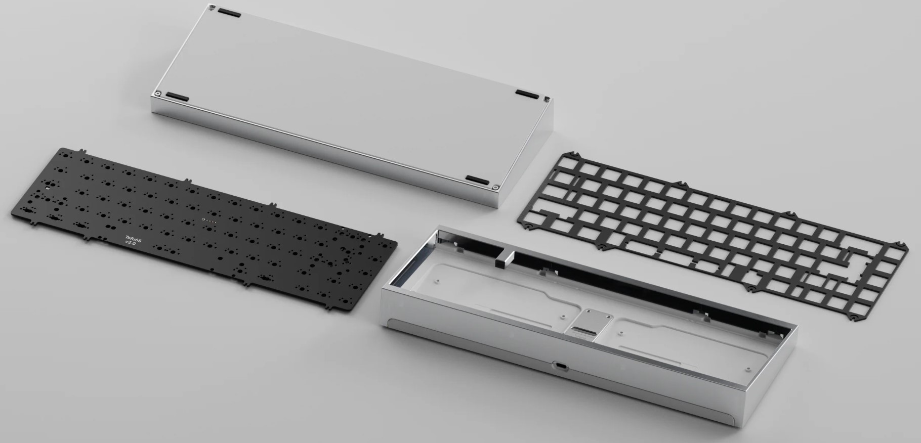 [GB] KIT bàn phím TOFU65 3.0 - Custom Color Edition | BOT CASE