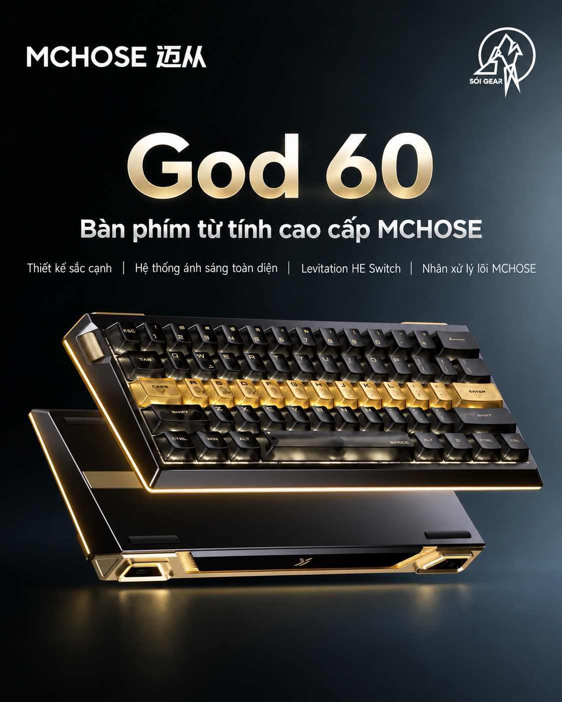 Bàn phím Mchose God60 HE