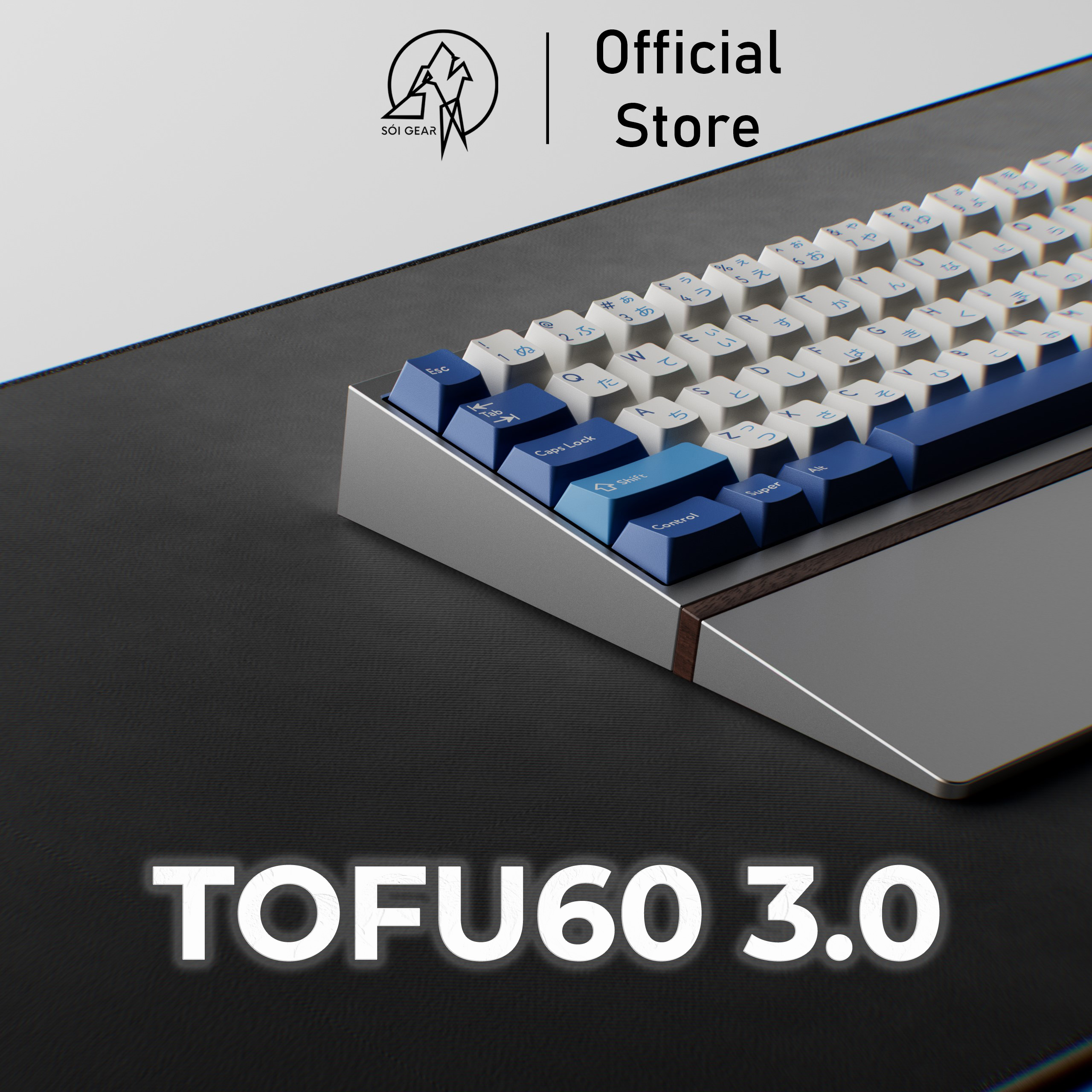 [GB] KIT bàn phím Tofu60 3.0 | TOP CASE